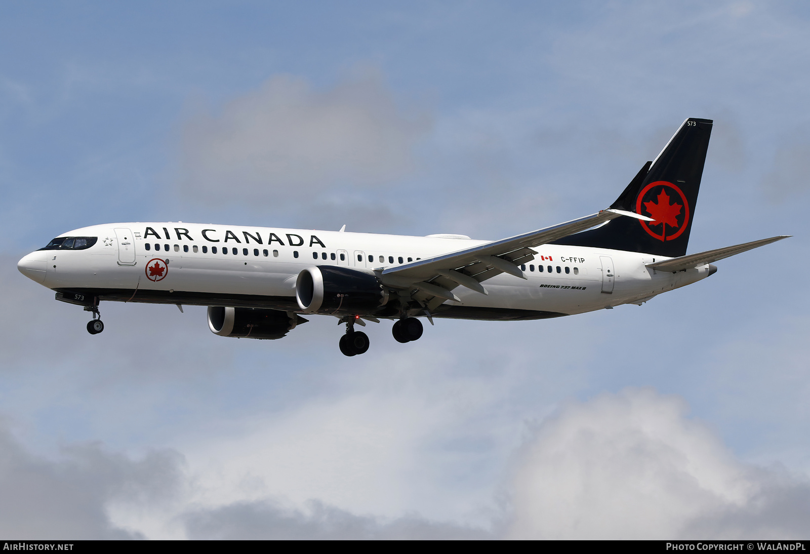 Aircraft Photo of C-FFIP | Boeing 737-8 Max 8 | Air Canada | AirHistory.net #829469