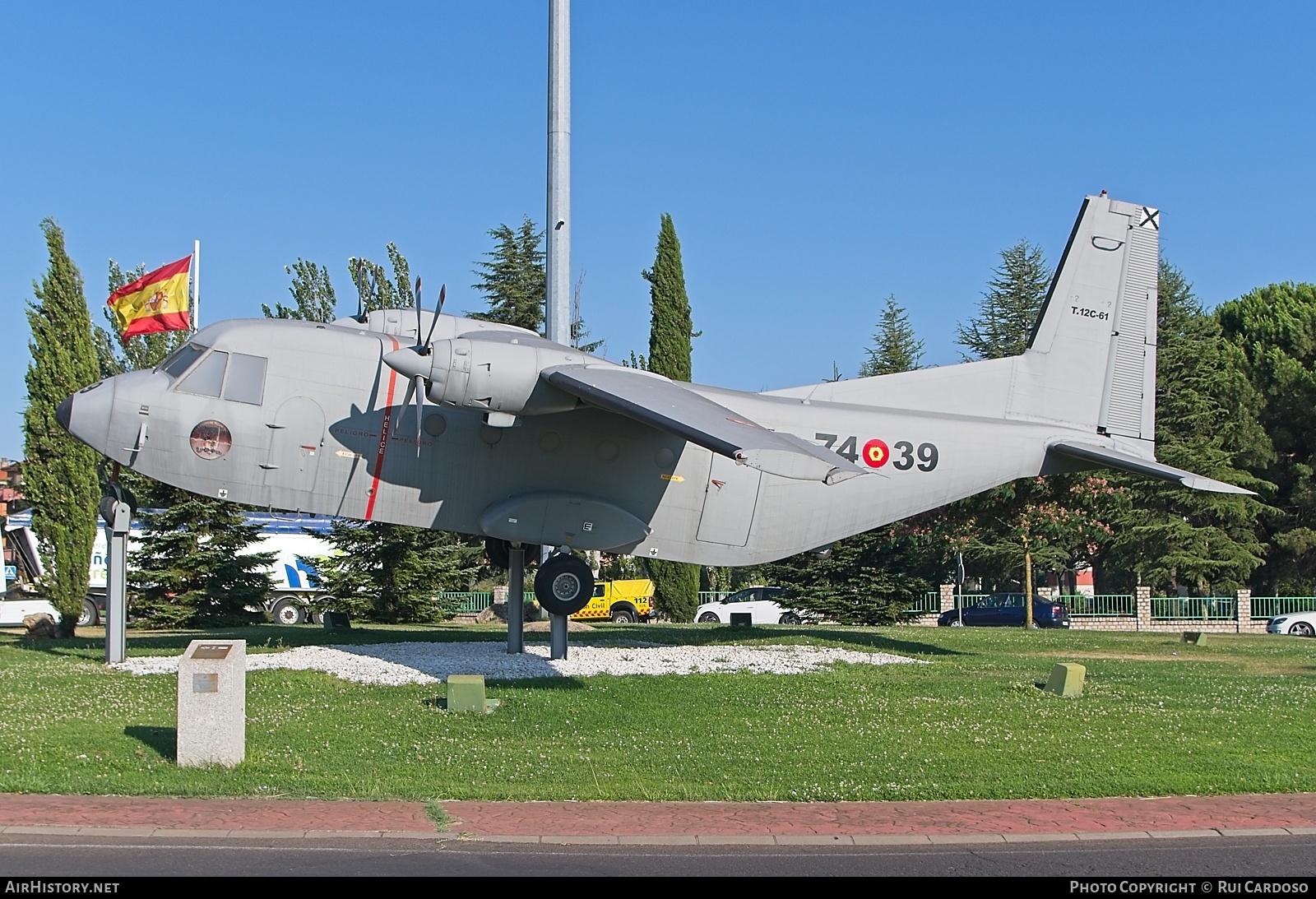 Aircraft Photo of T.12C-61 | CASA C-212-100 Aviocar | Spain - Air Force | AirHistory.net #829474