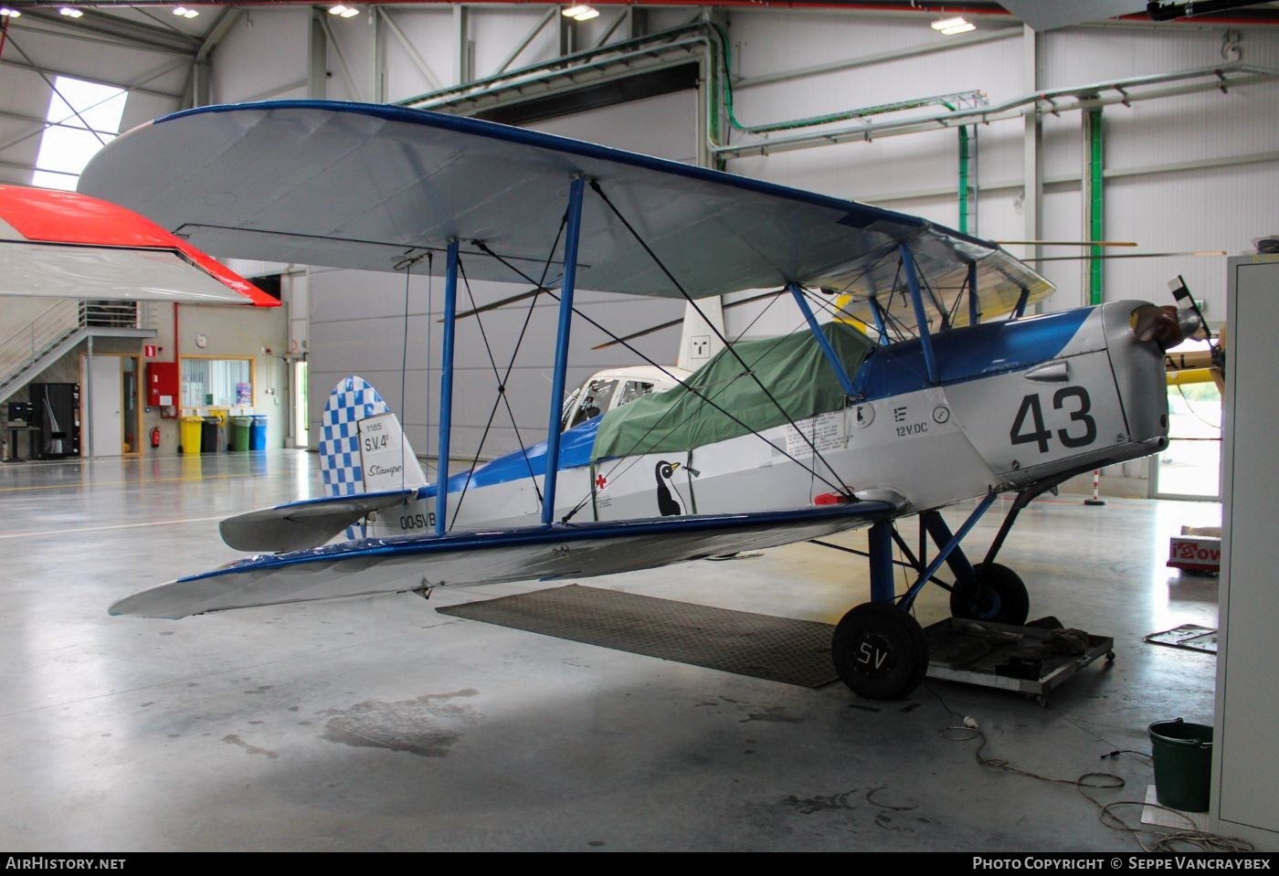 Aircraft Photo of OO-SVB | Stampe-Vertongen SV-4B | AirHistory.net #829476