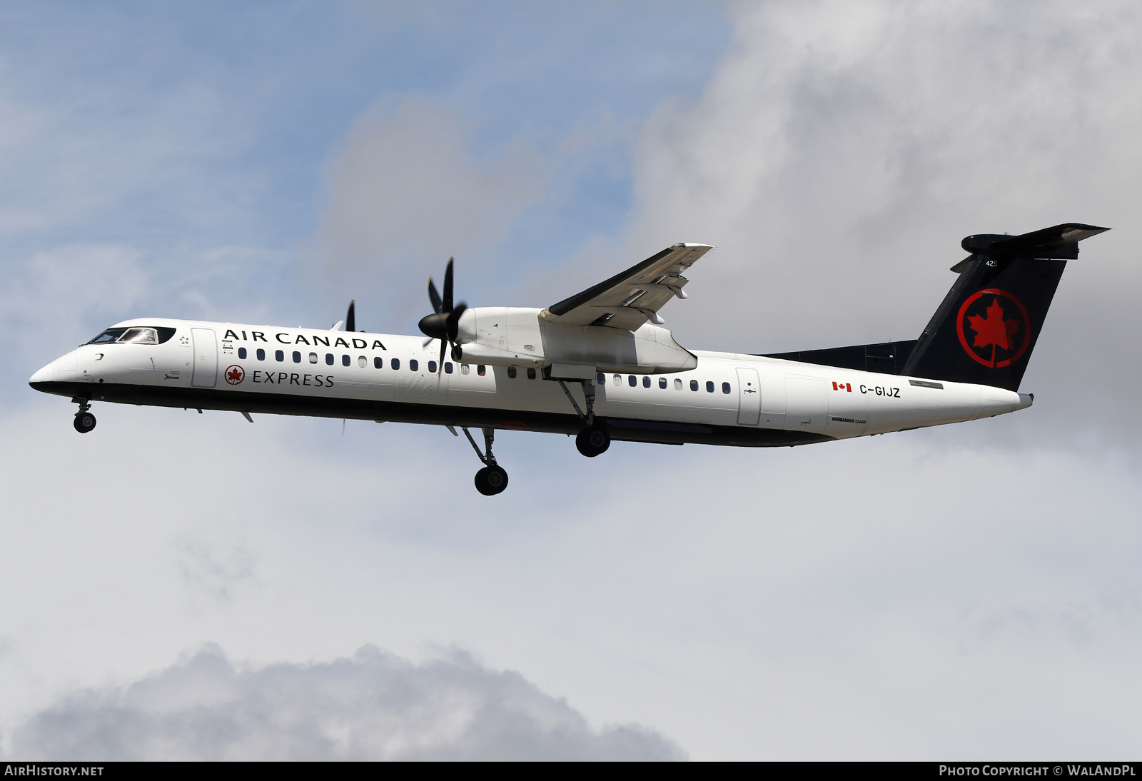 Aircraft Photo of C-GIJZ | Bombardier DHC-8-402 Dash 8 | Air Canada Express | AirHistory.net #829487