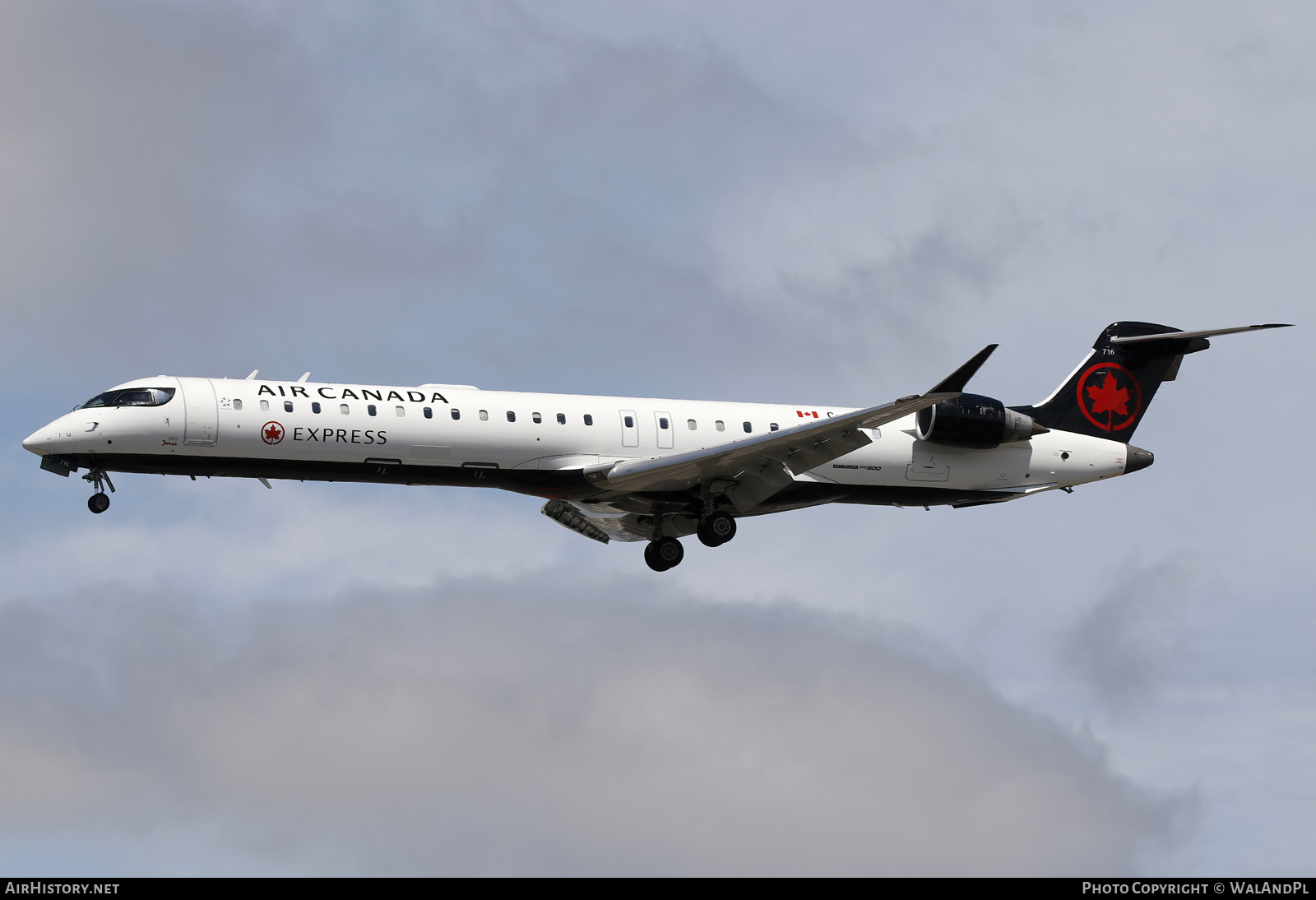 Aircraft Photo of C-GPJZ | Bombardier CRJ-900LR (CL-600-2D24) | Air Canada Express | AirHistory.net #829493