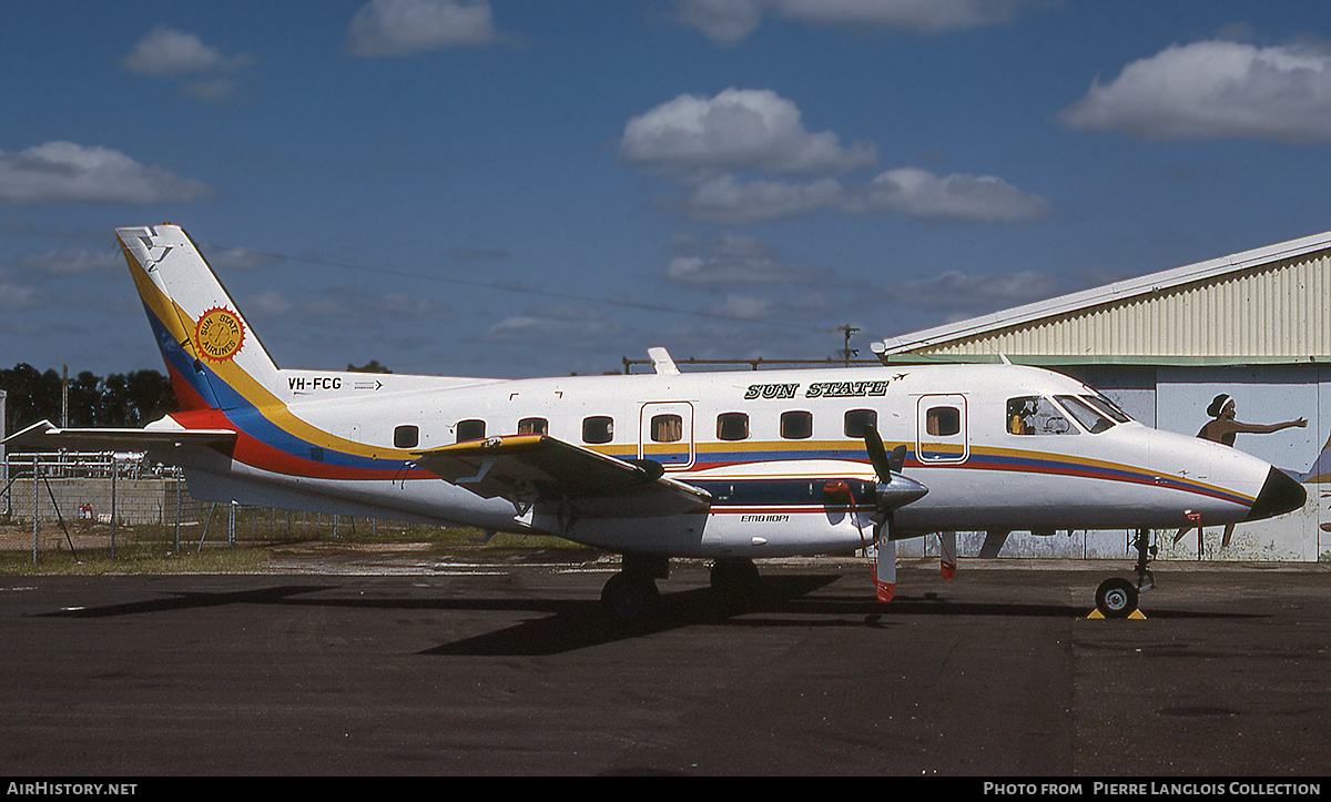 Aircraft Photo of VH-FCG | Embraer EMB-110 Bandeirante | Sunstate Airlines | AirHistory.net #829502