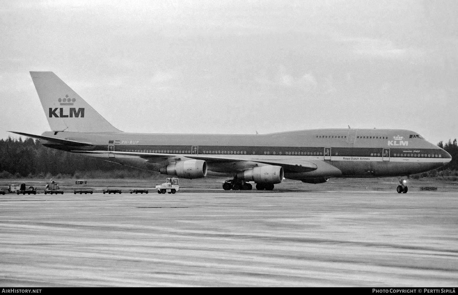 Aircraft Photo of PH-BUP | Boeing 747-206B(SUD) | KLM - Royal Dutch Airlines | AirHistory.net #829512
