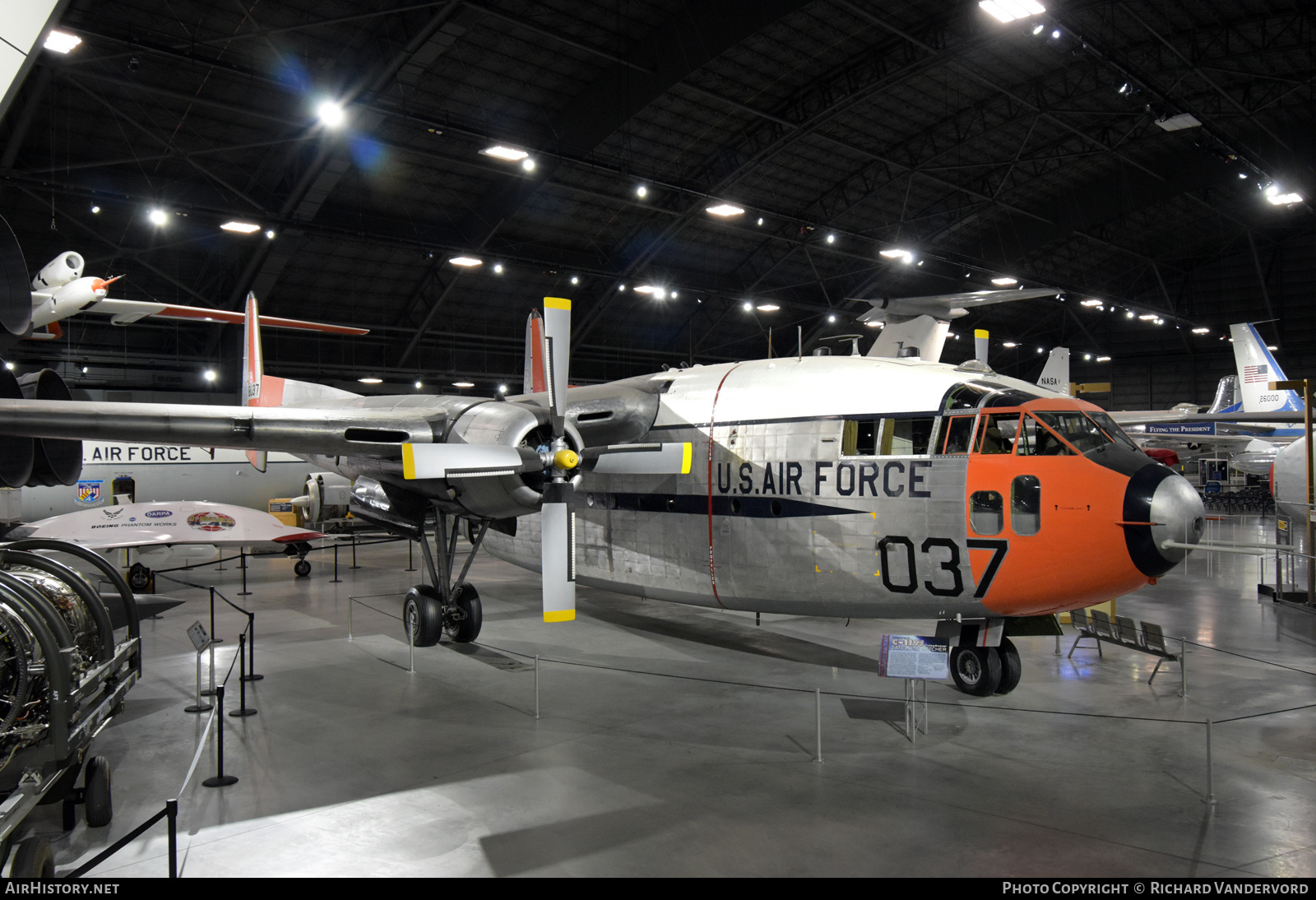Aircraft Photo of 51-8037 / 18037 | Fairchild C-119J Flying Boxcar | USA - Air Force | AirHistory.net #829513