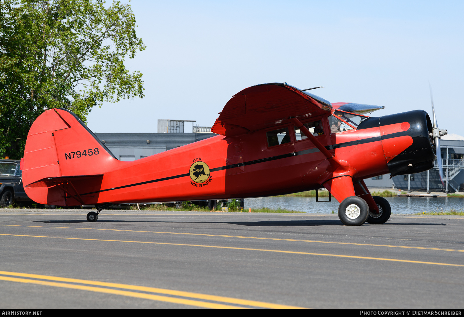 Aircraft Photo of N79458 | Stinson V77 | Alaska Aviation Museum | AirHistory.net #829521