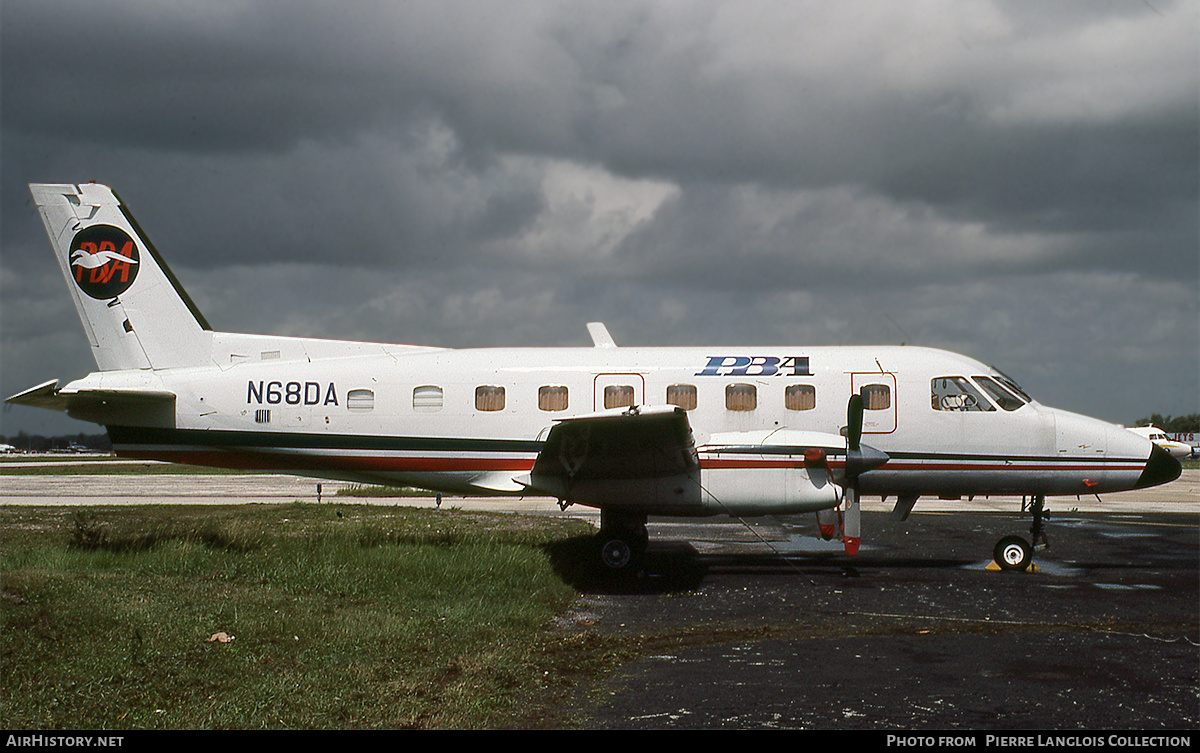 Aircraft Photo of N68DA | Embraer EMB-110P1 Bandeirante | PBA - Provincetown-Boston Airline | AirHistory.net #829527