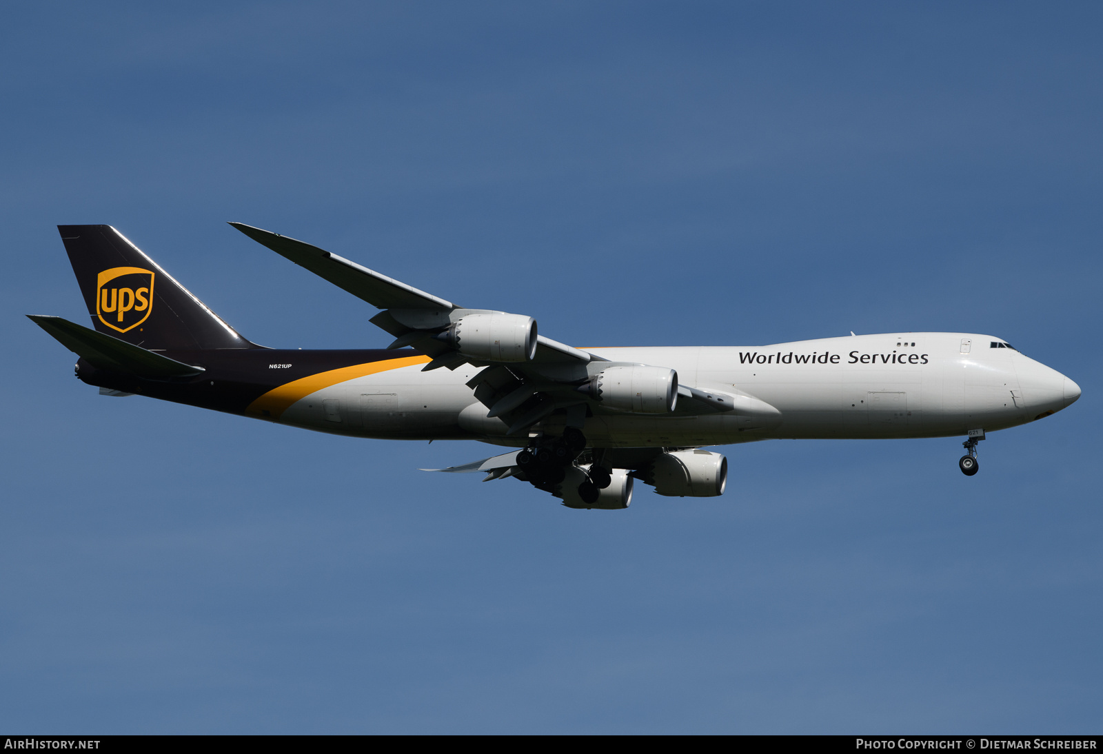 Aircraft Photo of N621UP | Boeing 747-8F | United Parcel Service - UPS | AirHistory.net #829529