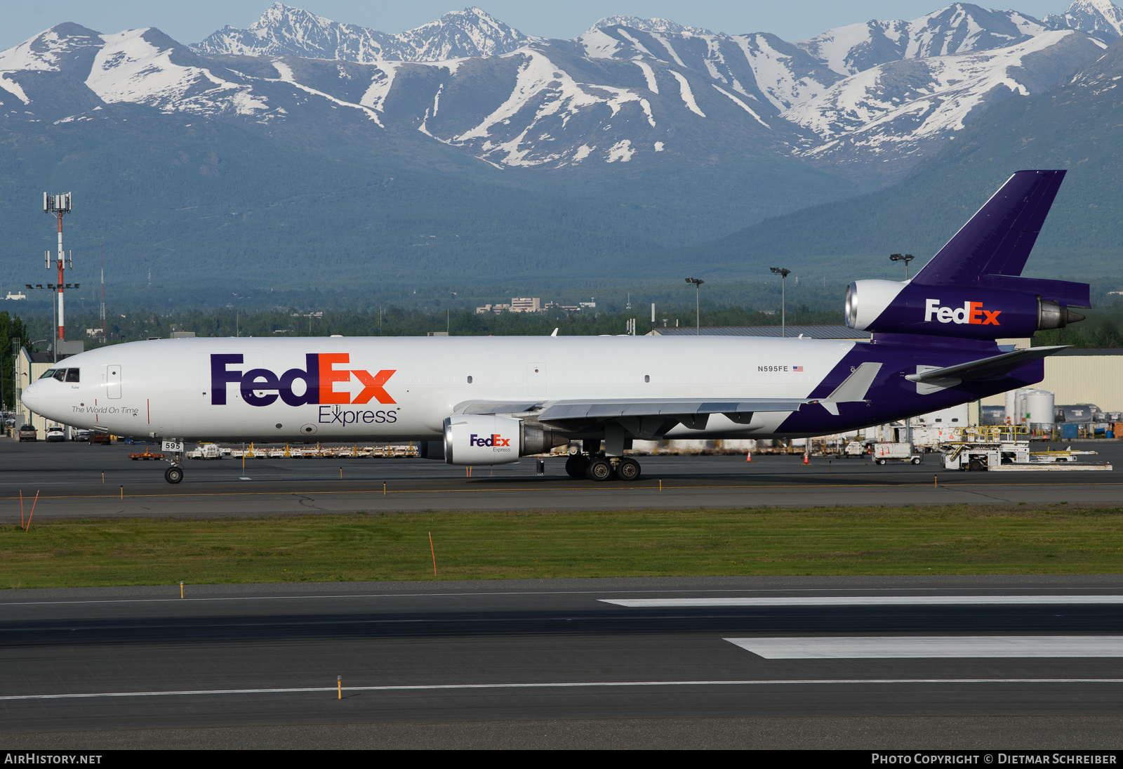 Aircraft Photo of N595FE | McDonnell Douglas MD-11/F | FedEx Express - Federal Express | AirHistory.net #829538