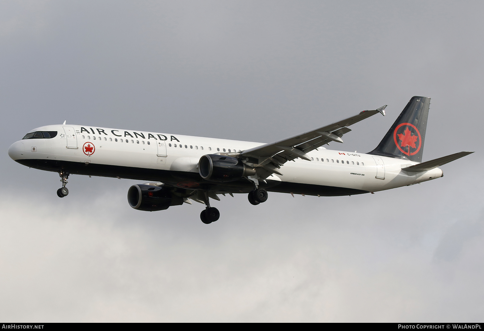 Aircraft Photo of C-GITU | Airbus A321-211 | Air Canada | AirHistory.net #829543