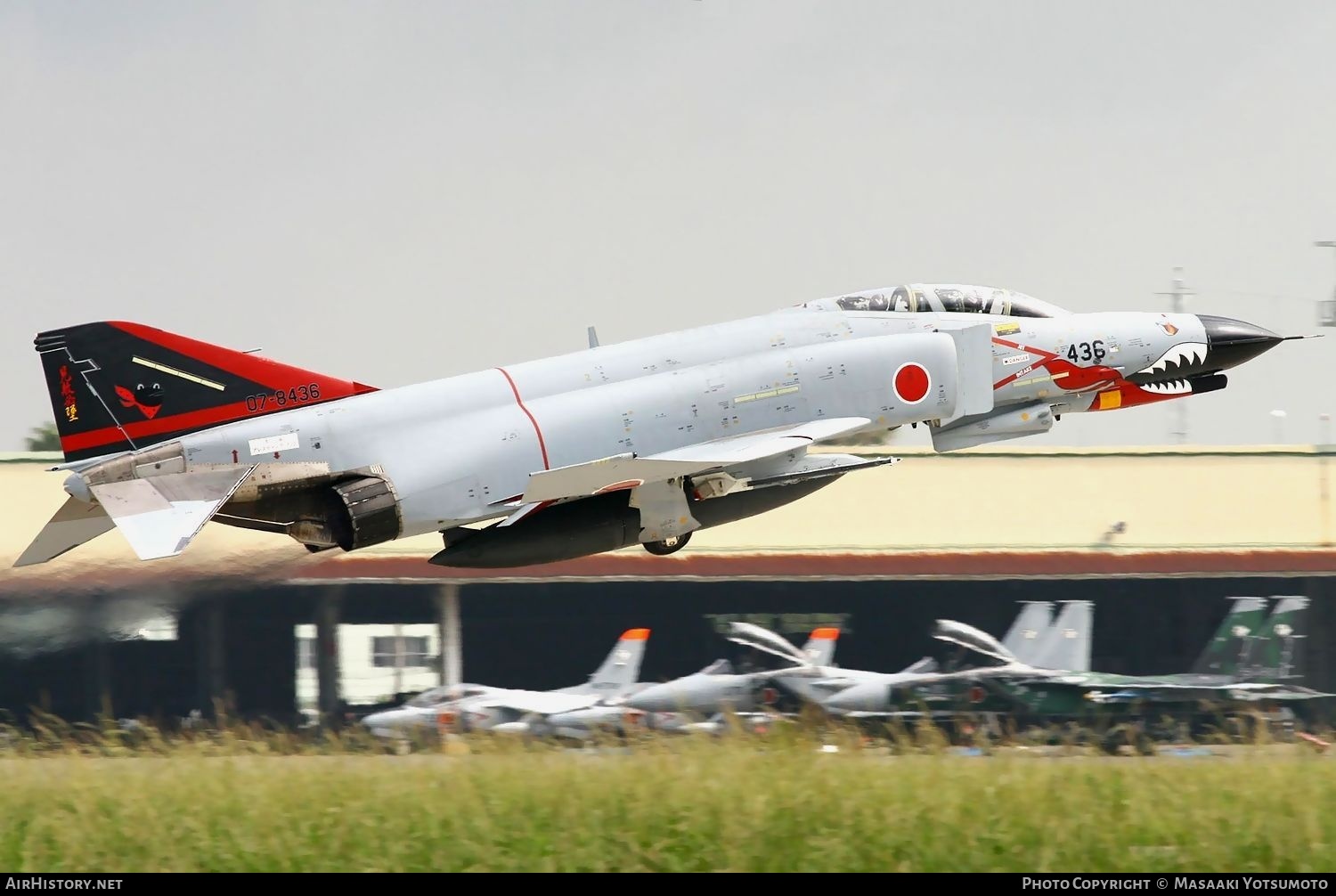 Aircraft Photo of 07-8436 | McDonnell Douglas F-4EJ Kai Phantom II | Japan - Air Force | AirHistory.net #829544