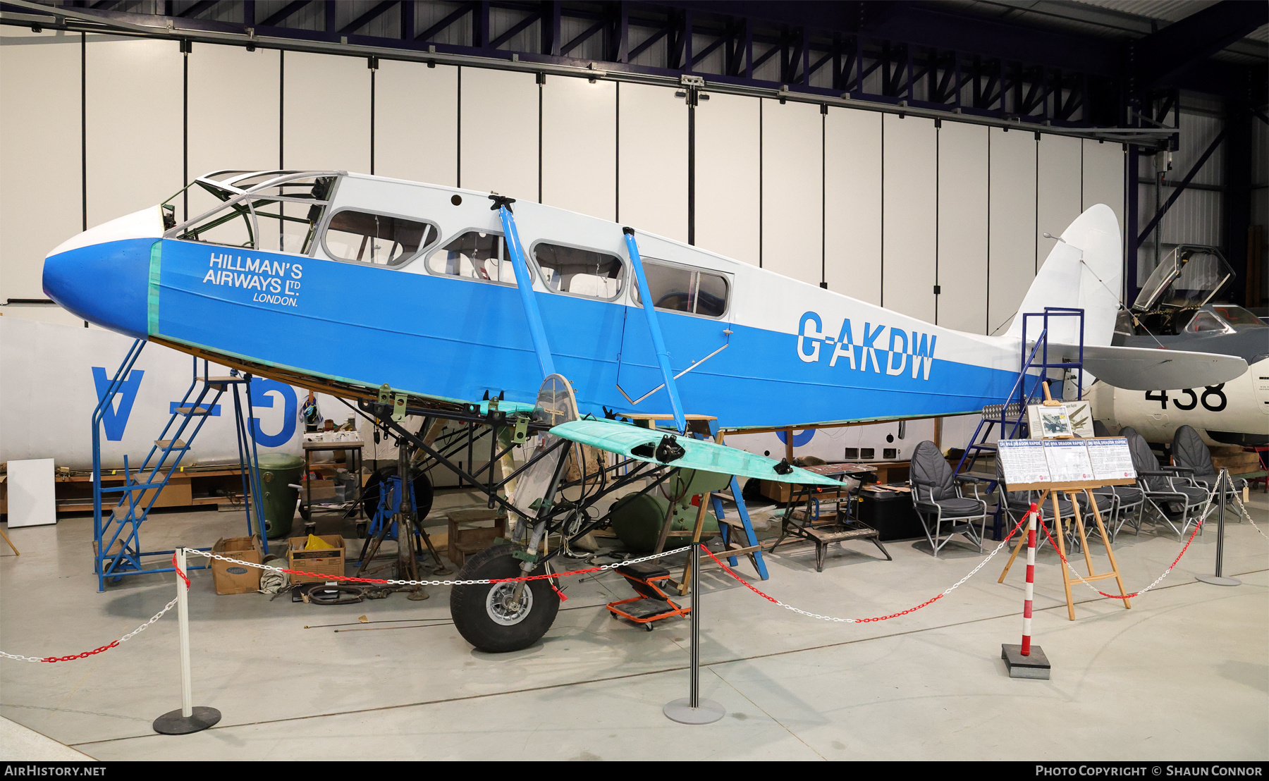 Aircraft Photo of G-AKDW | De Havilland D.H. 89A Dragon Rapide | Hillman's Airways | AirHistory.net #829579