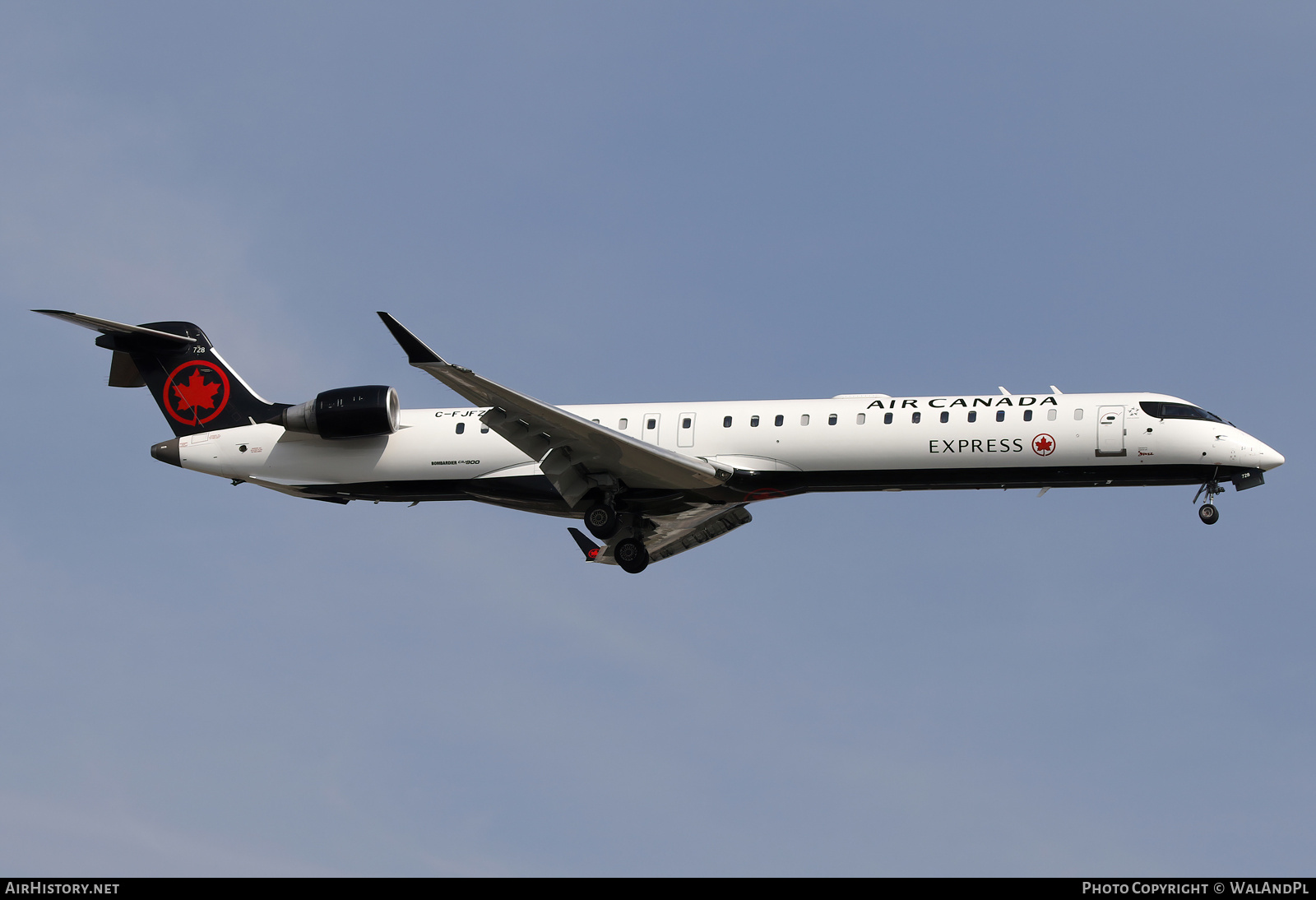 Aircraft Photo of C-FJFZ | Bombardier CRJ-900LR (CL-600-2D24) | Air Canada Express | AirHistory.net #829583