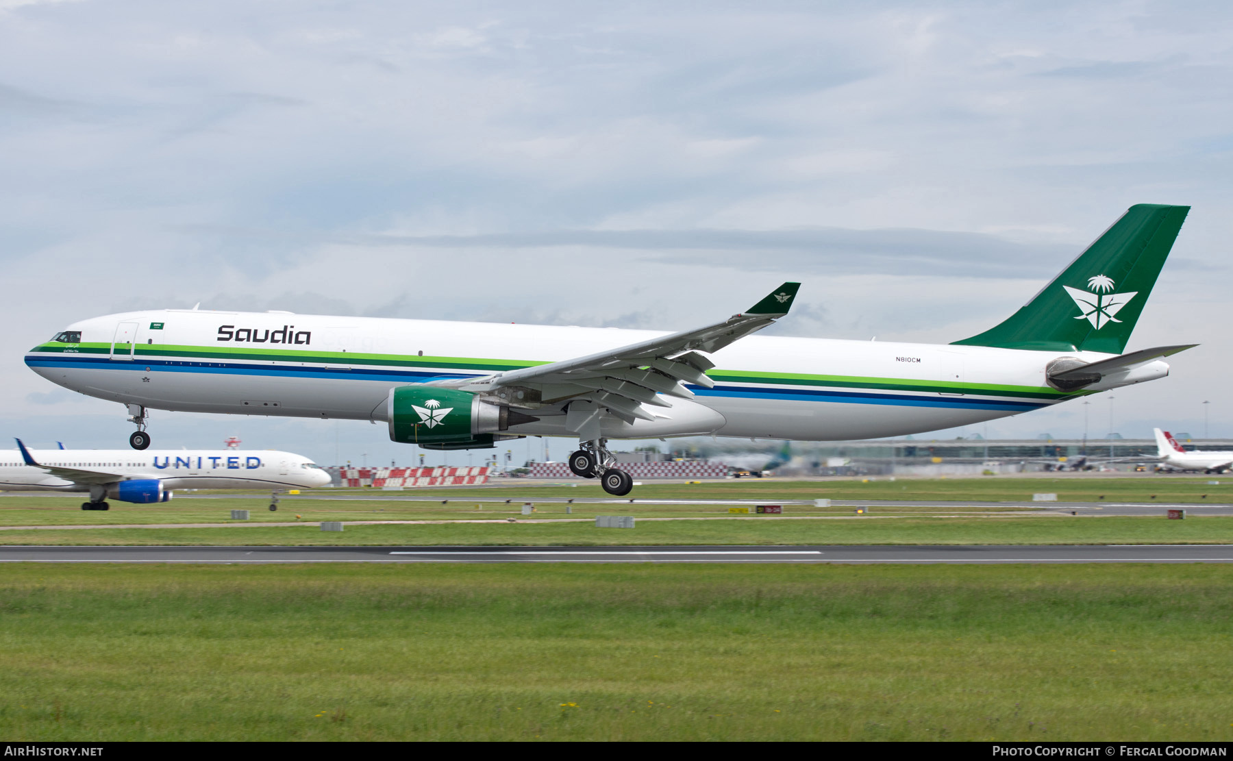 Aircraft Photo of N810CM | Airbus A330-302E(P2F) | Saudia - Saudi Arabian Airlines | AirHistory.net #829588