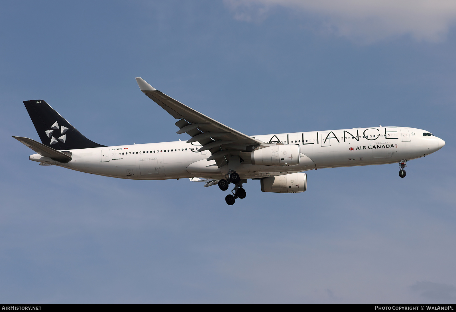 Aircraft Photo of C-FDHG | Airbus A330-343 | Air Canada | AirHistory.net #829592