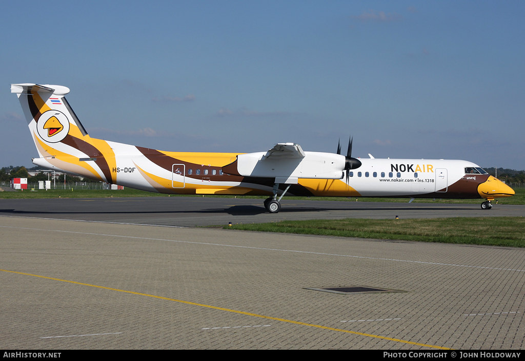 Aircraft Photo of HS-DQF | Bombardier DHC-8-402 Dash 8 | Nok Air | AirHistory.net #829594