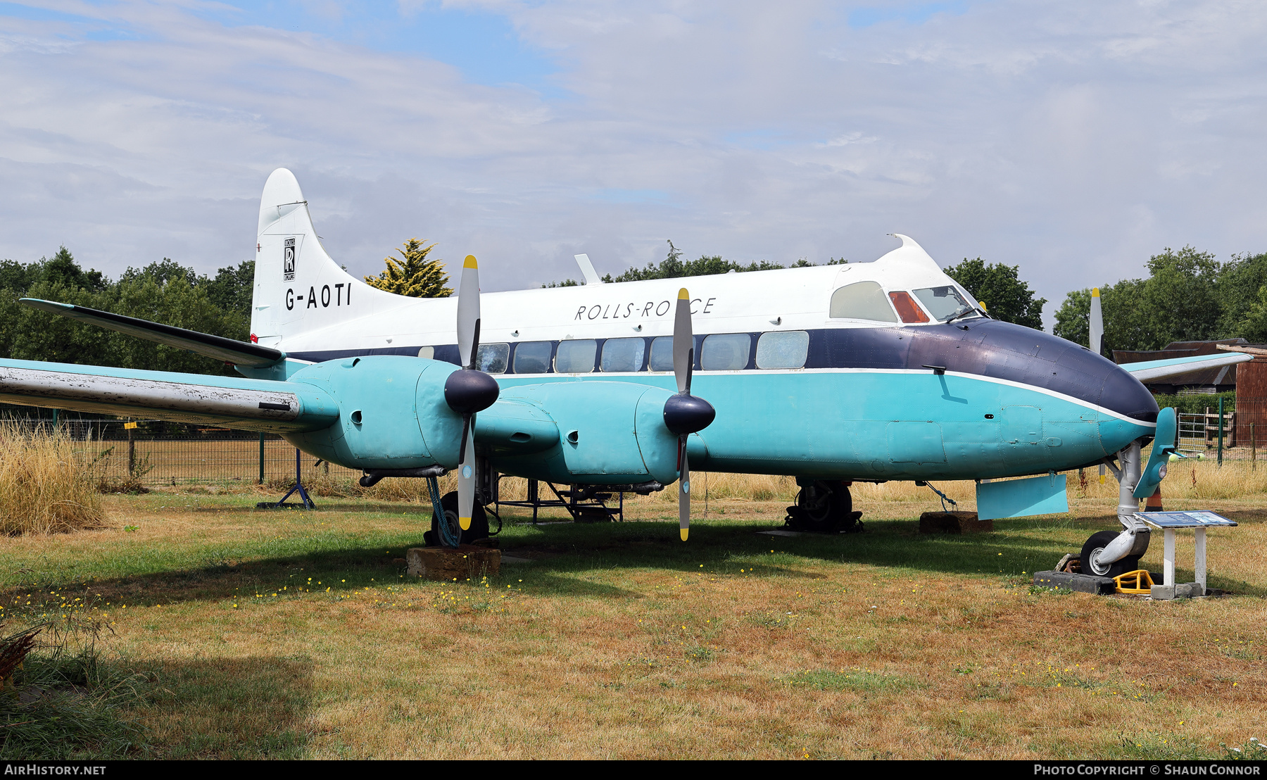 Aircraft Photo of G-AOTI | De Havilland D.H. 114 Heron 2D | Rolls-Royce | AirHistory.net #829597