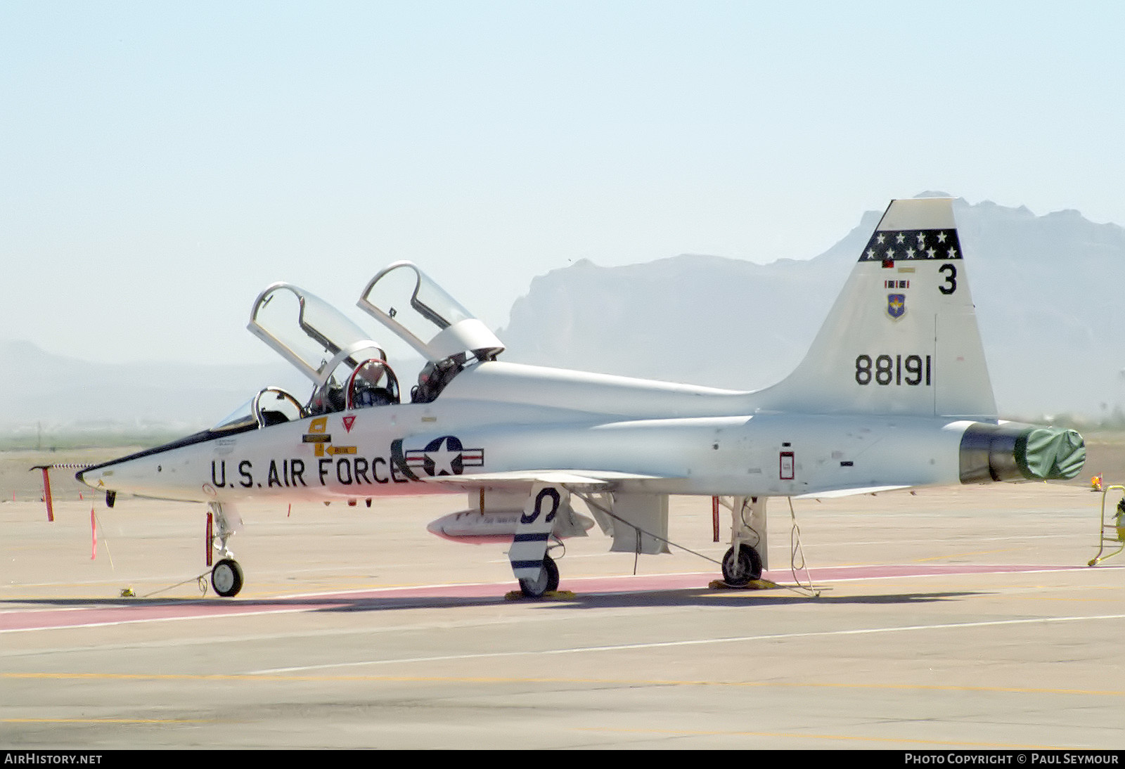 Aircraft Photo of 68-8191 / 88191 | Northrop T-38A Talon | USA - Air Force | AirHistory.net #829619
