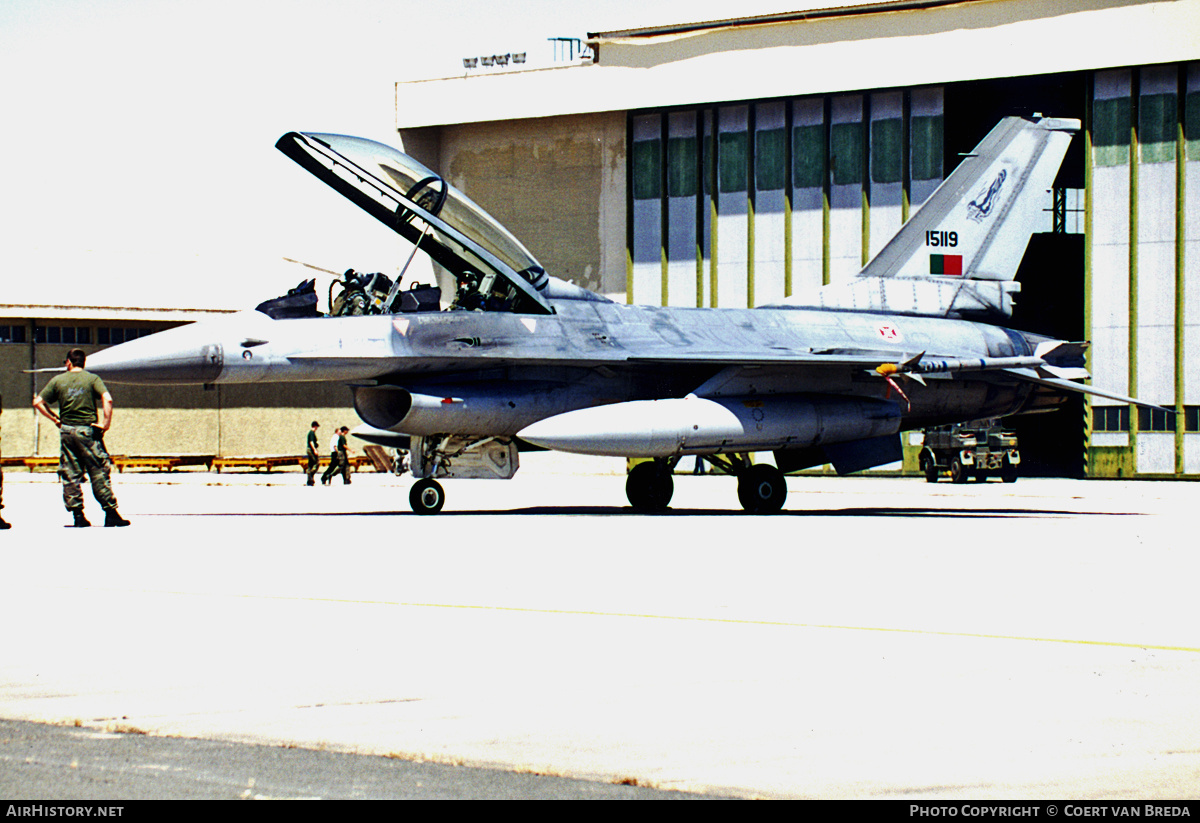 Aircraft Photo of 15119 | Lockheed F-16B Fighting Falcon | Portugal - Air Force | AirHistory.net #829620
