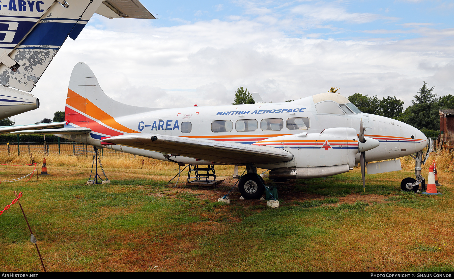 Aircraft Photo of G-AREA | De Havilland D.H. 104 Dove 8 | British Aerospace | AirHistory.net #829646