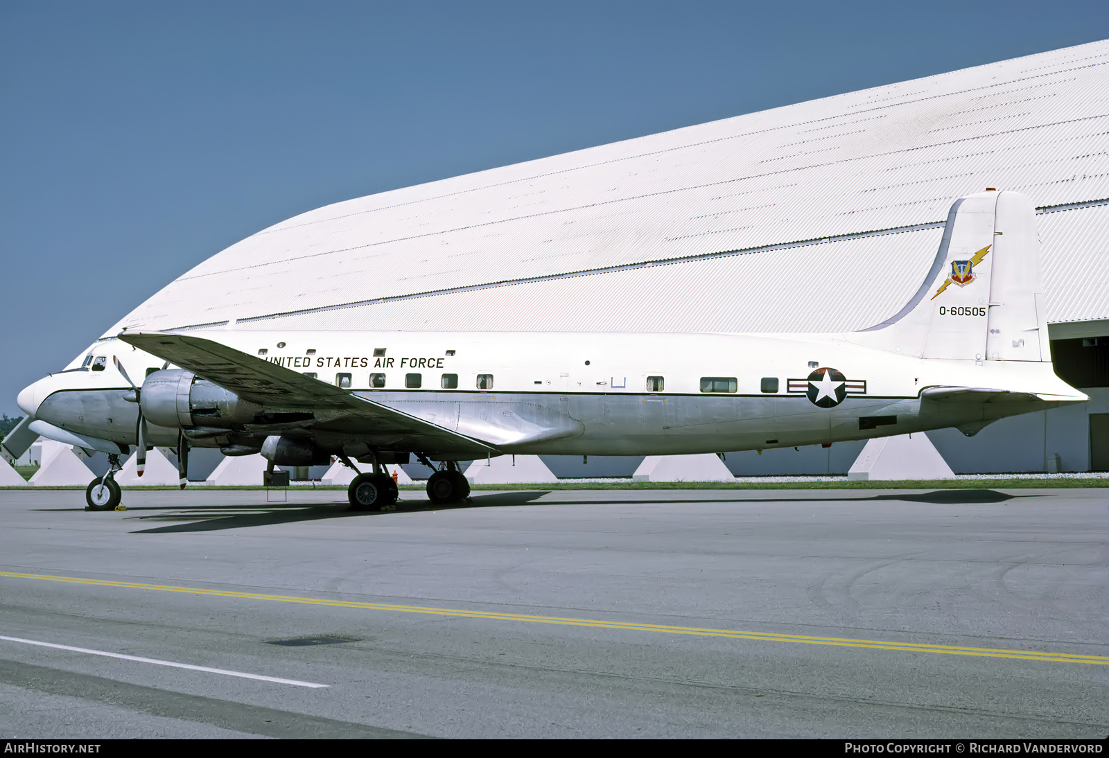 Aircraft Photo of 46-505 / 60505 | Douglas VC-118 Liftmaster | USA - Air Force | AirHistory.net #829666