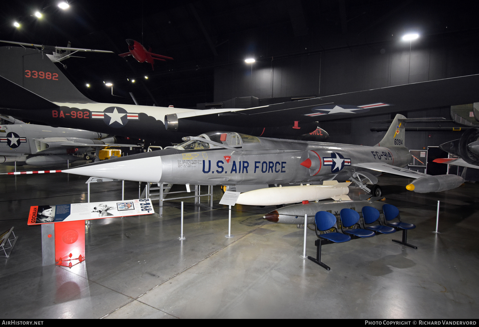 Aircraft Photo of 56-914 / 60914 | Lockheed F-104C Starfighter | USA - Air Force | AirHistory.net #829671