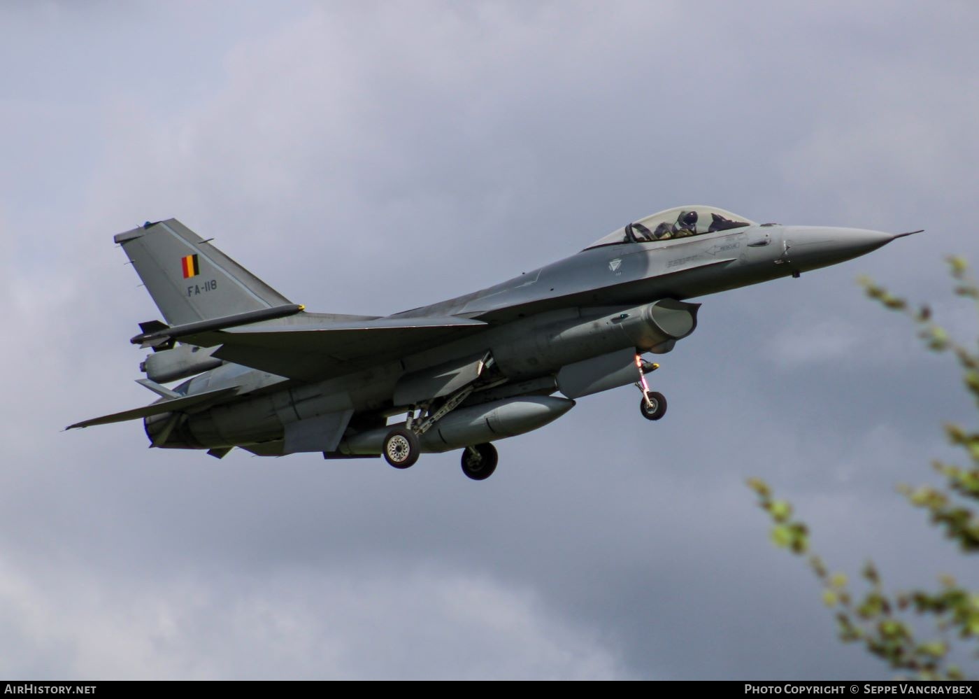 Aircraft Photo of FA-118 | General Dynamics F-16AM Fighting Falcon | Belgium - Air Force | AirHistory.net #829677