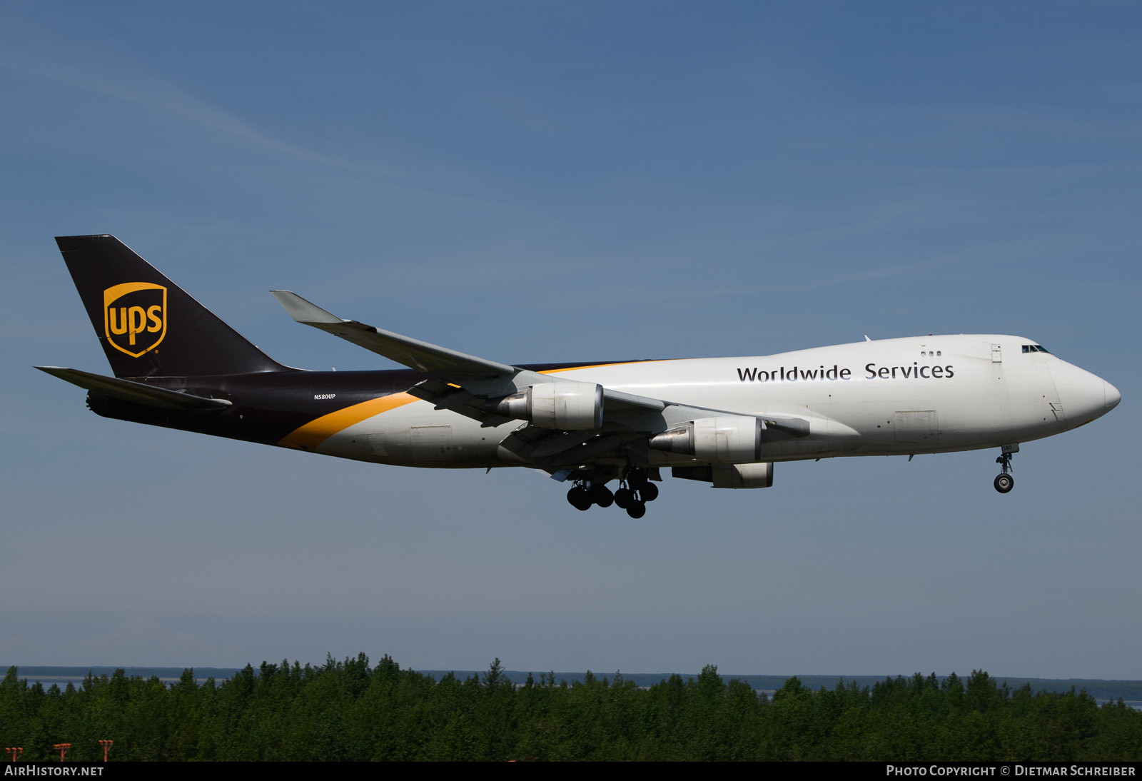 Aircraft Photo of N580UP | Boeing 747-428F/SCD | United Parcel Service - UPS | AirHistory.net #829682