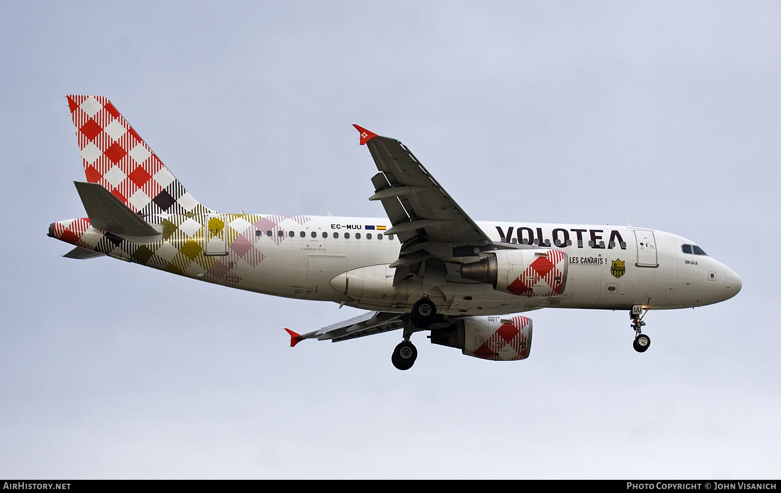 Aircraft Photo of EC-MUU | Airbus A319-111 | Volotea | AirHistory.net #829683