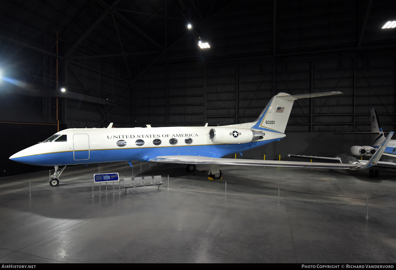 Aircraft Photo of 86-0201 / 60201 | Gulfstream Aerospace C-20B Gulfstream III (G-1159A) | USA - Air Force | AirHistory.net #829688