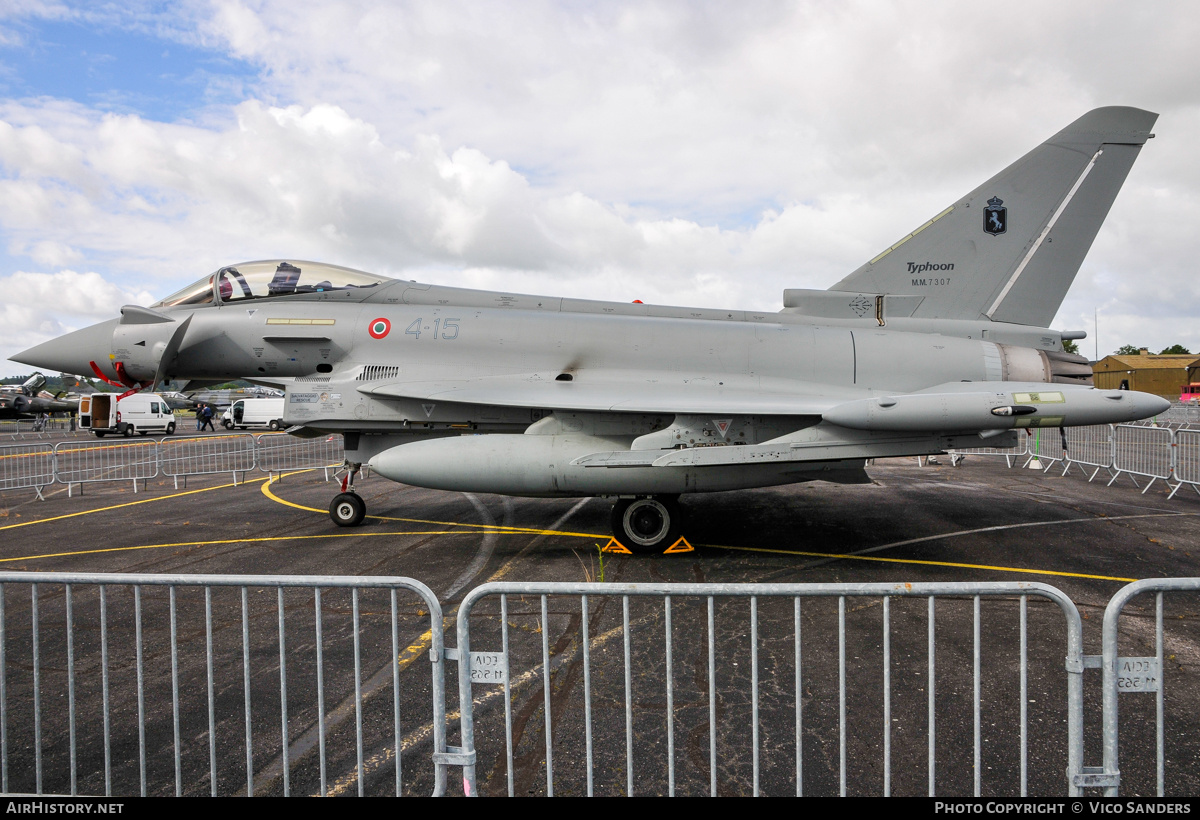 Aircraft Photo of MM7307 / 4-15 | Eurofighter EF-2000 Typhoon EFA | Italy - Air Force | AirHistory.net #829721