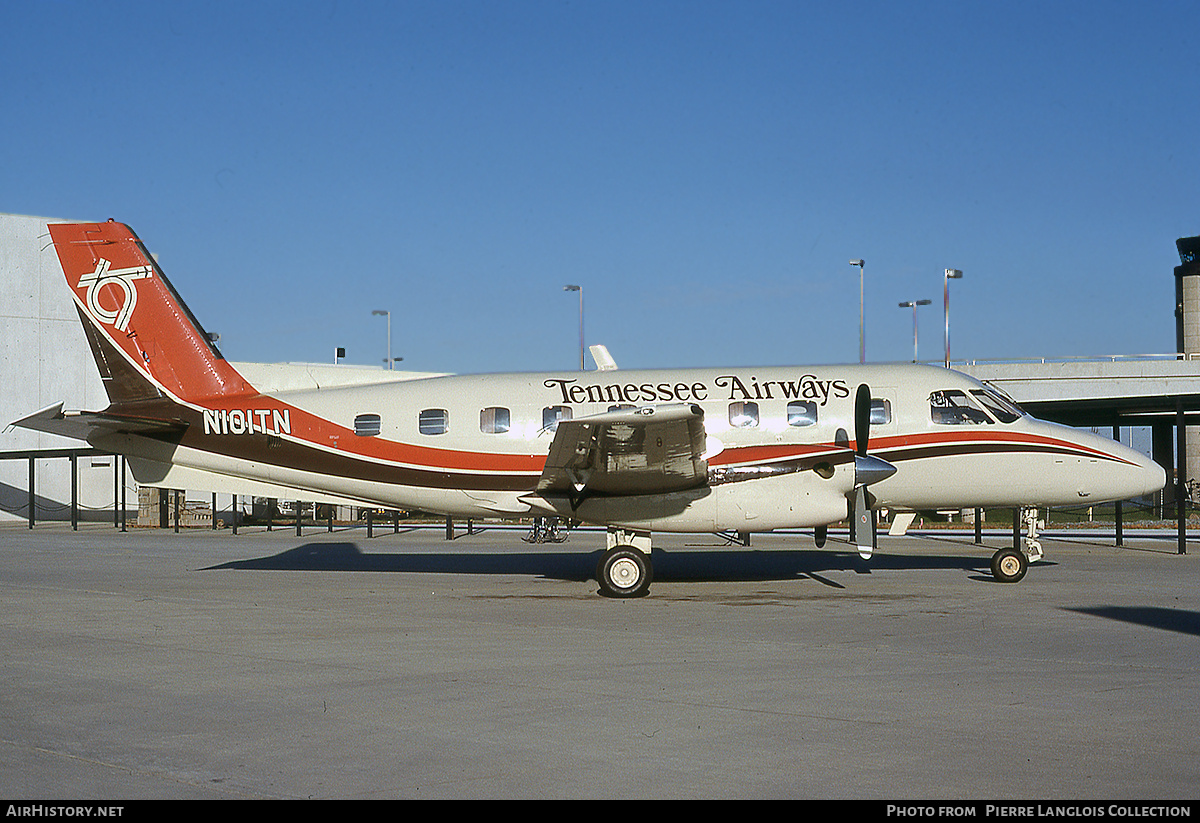 Aircraft Photo of N101TN | Embraer EMB-110P1 Bandeirante | Tennessee Airways | AirHistory.net #829744