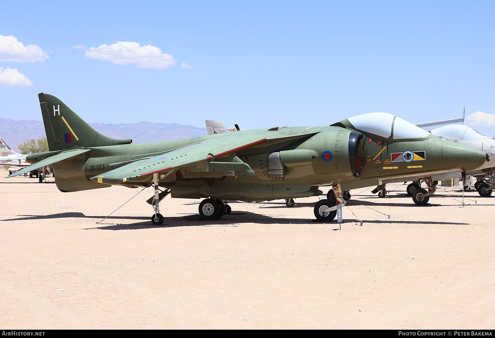 Aircraft Photo of ZD353 | British Aerospace Harrier GR5 | UK - Air Force | AirHistory.net #829745