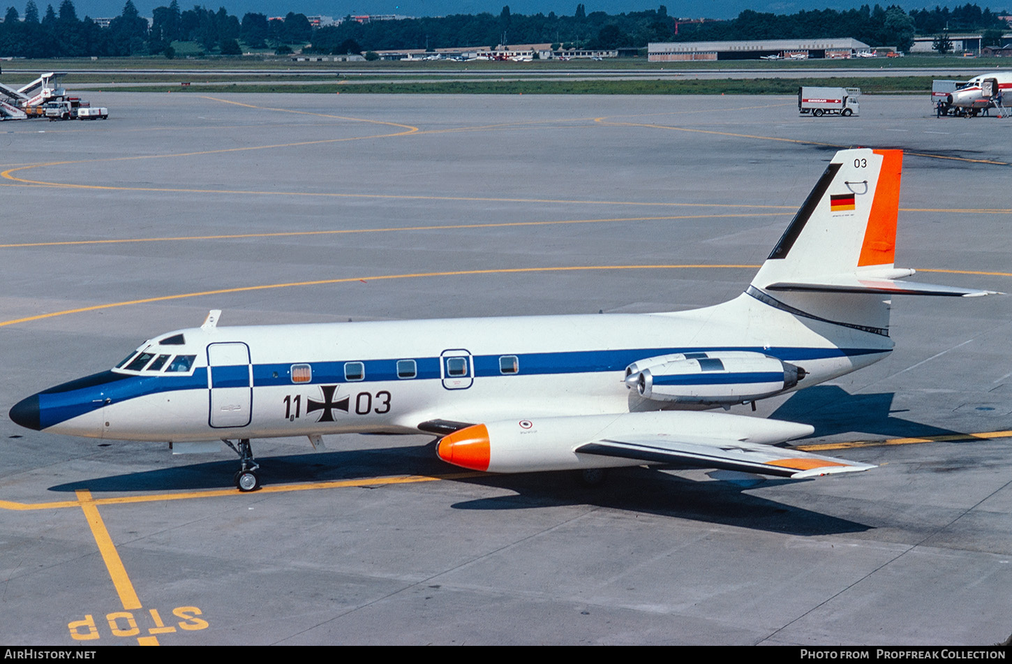 Aircraft Photo of 1103 | Lockheed L-1329 JetStar 6 | Germany - Air Force | AirHistory.net #829749