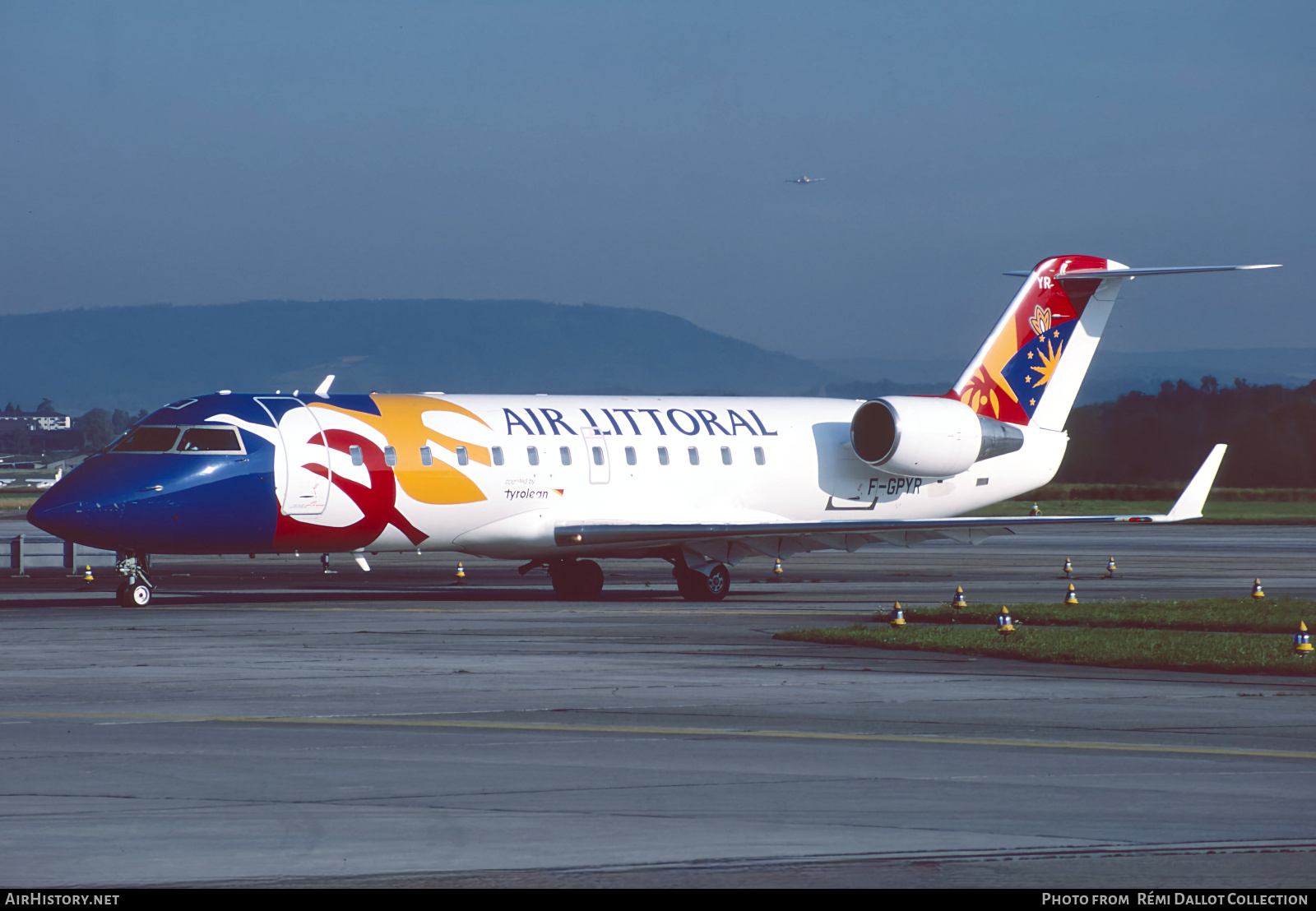 Aircraft Photo of F-GPYR | Bombardier CRJ-100ER (CL-600-2B19) | Air Littoral | AirHistory.net #829754