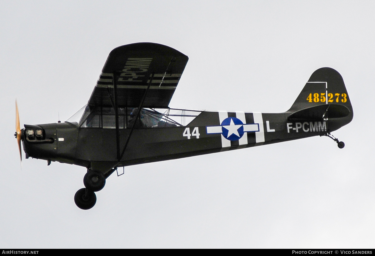 Aircraft Photo of F-PCMM / 485273 | Piper J-3C-65 Cub | USA - Air Force | AirHistory.net #829759