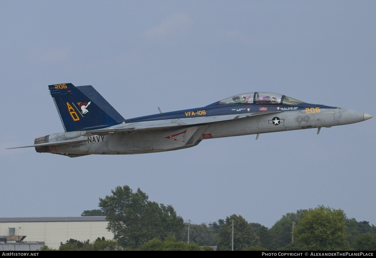 Aircraft Photo of 165887 | Boeing F/A-18F Super Hornet | USA - Navy | AirHistory.net #829770