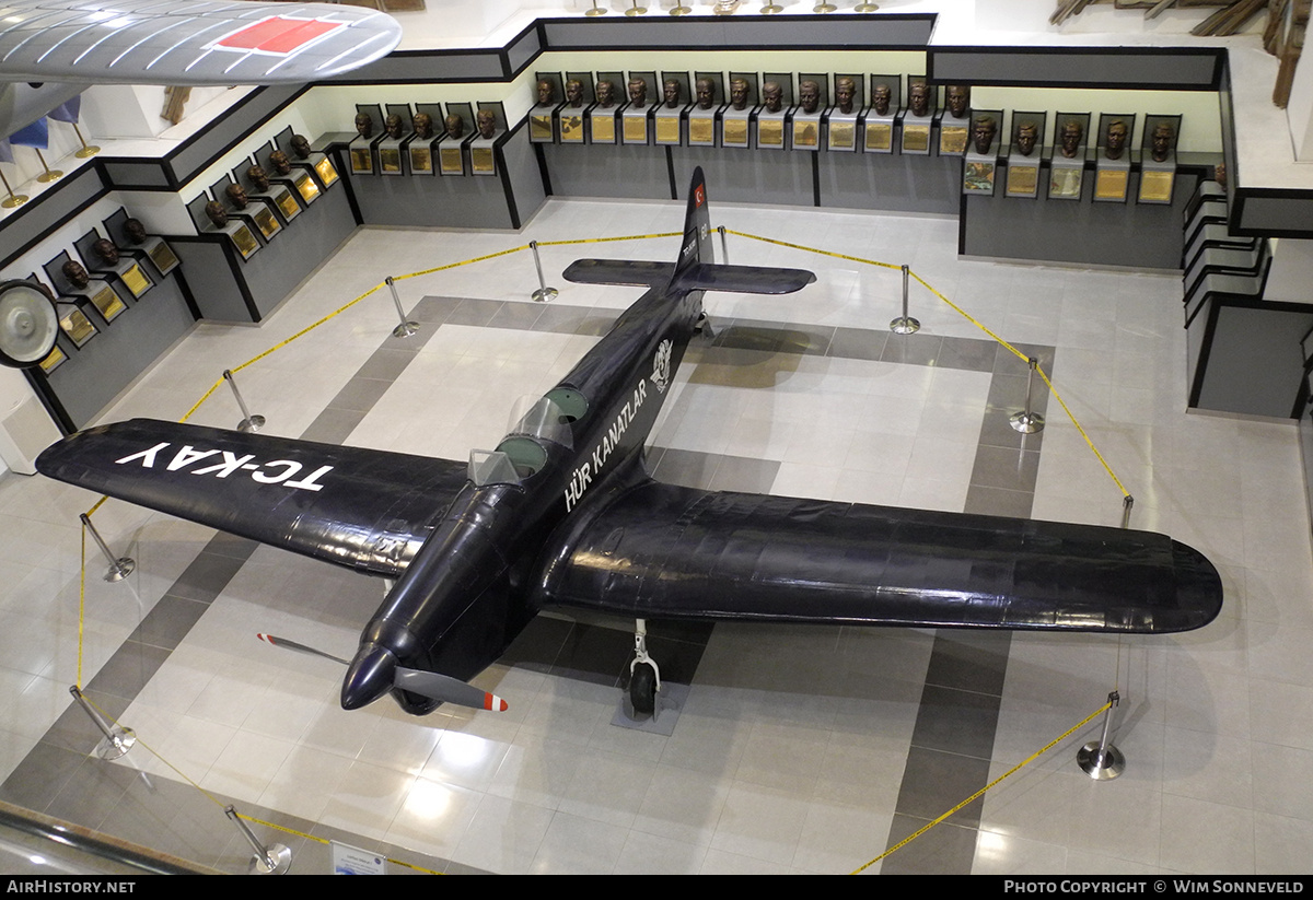 Aircraft Photo of TC-KAY | Miles M.14A Magister Mk1 | THK - Türk Hava Kurumu | AirHistory.net #829774