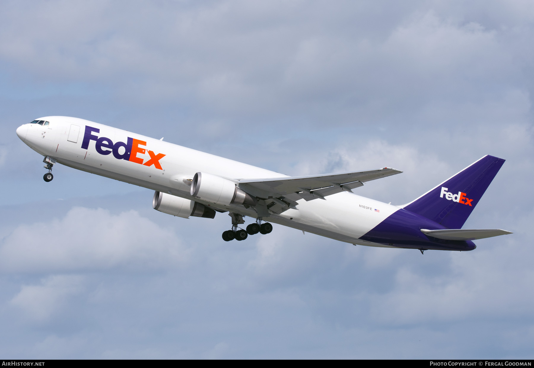 Aircraft Photo of N103FE | Boeing 767-3S2F/ER | Fedex - Federal Express | AirHistory.net #829784