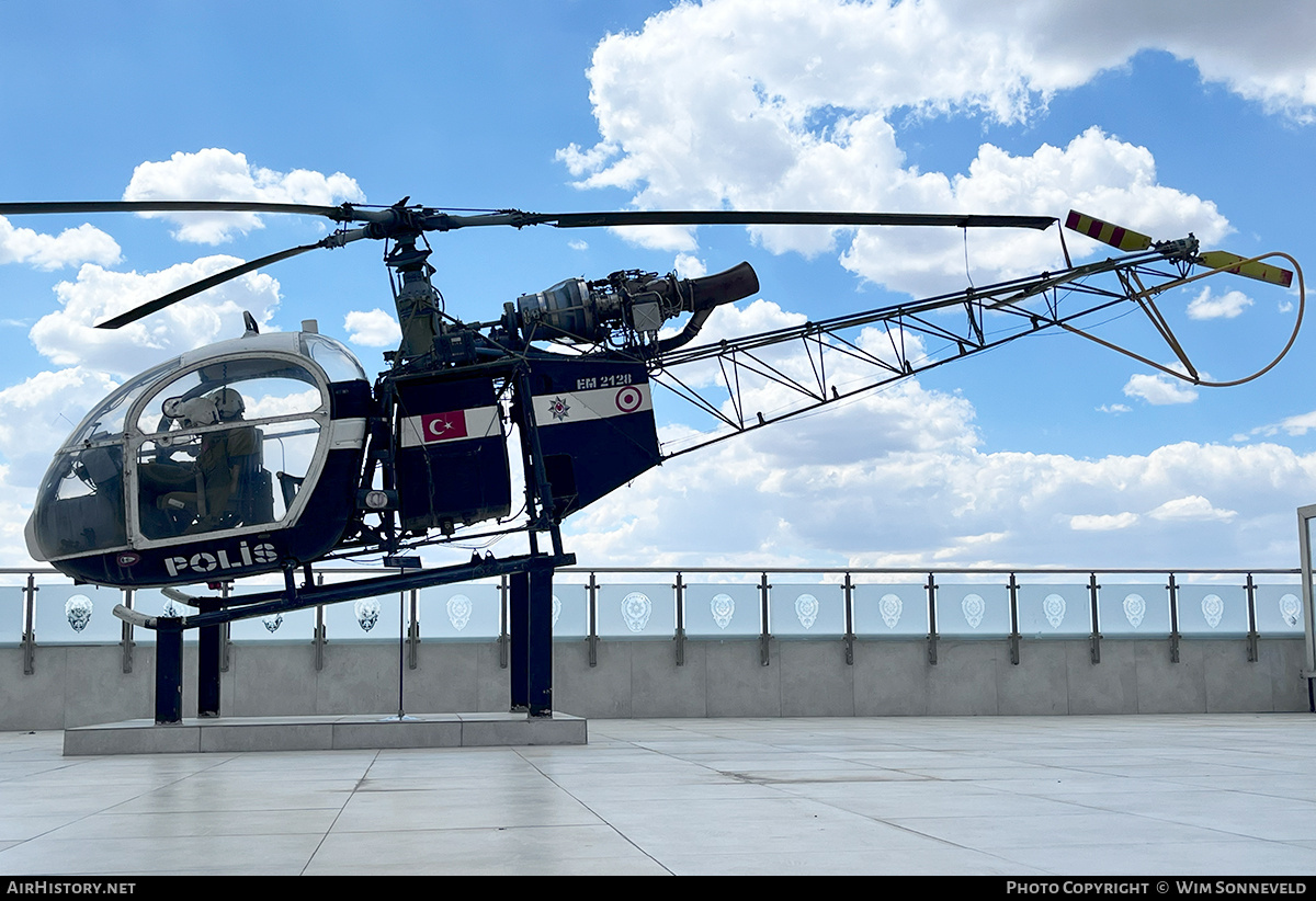 Aircraft Photo of EM-2128 | Sud SA-318C Alouette II | Turkey - Police | AirHistory.net #829823