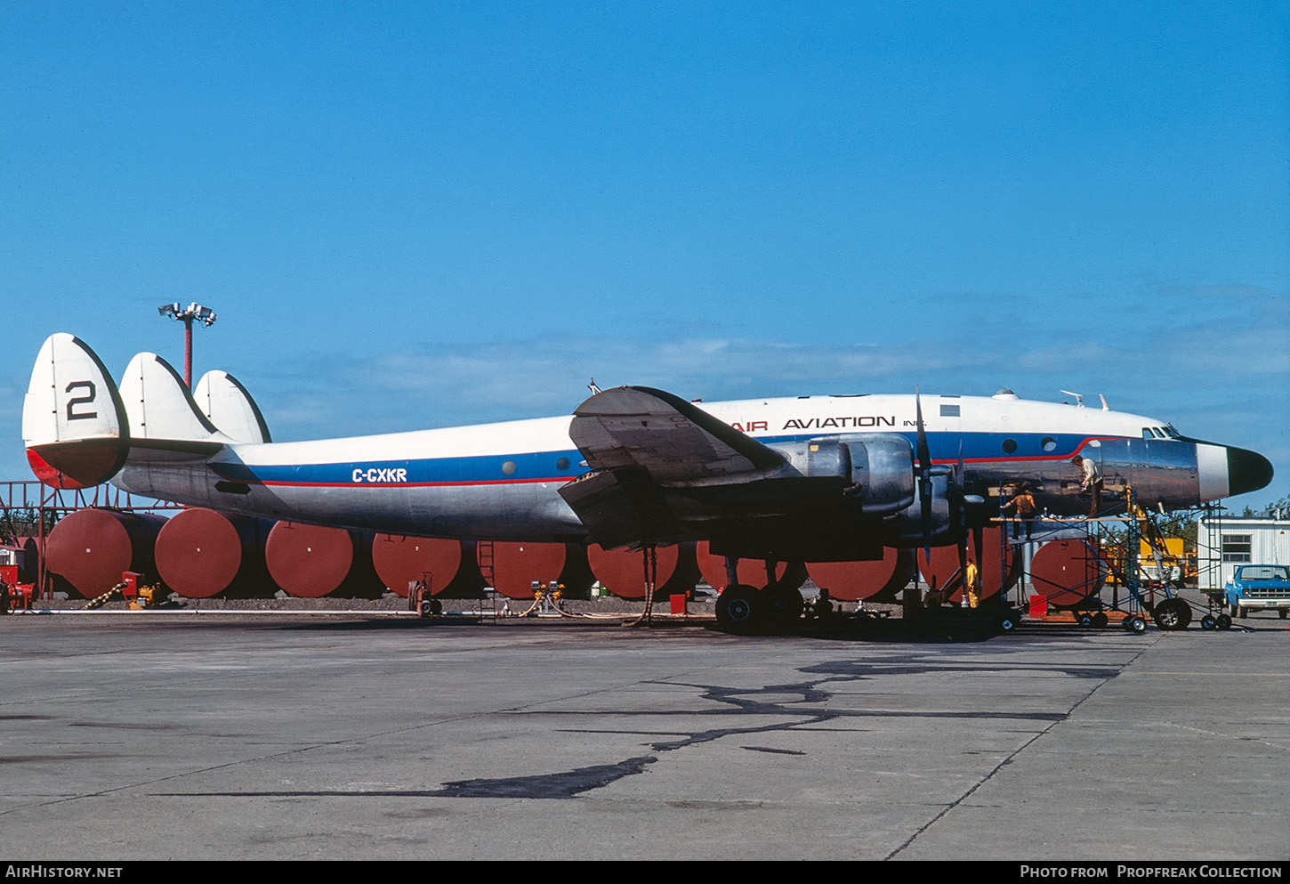 Aircraft Photo of C-GXKR | Lockheed C-121A Constellation | Conifair Aviation | AirHistory.net #829839