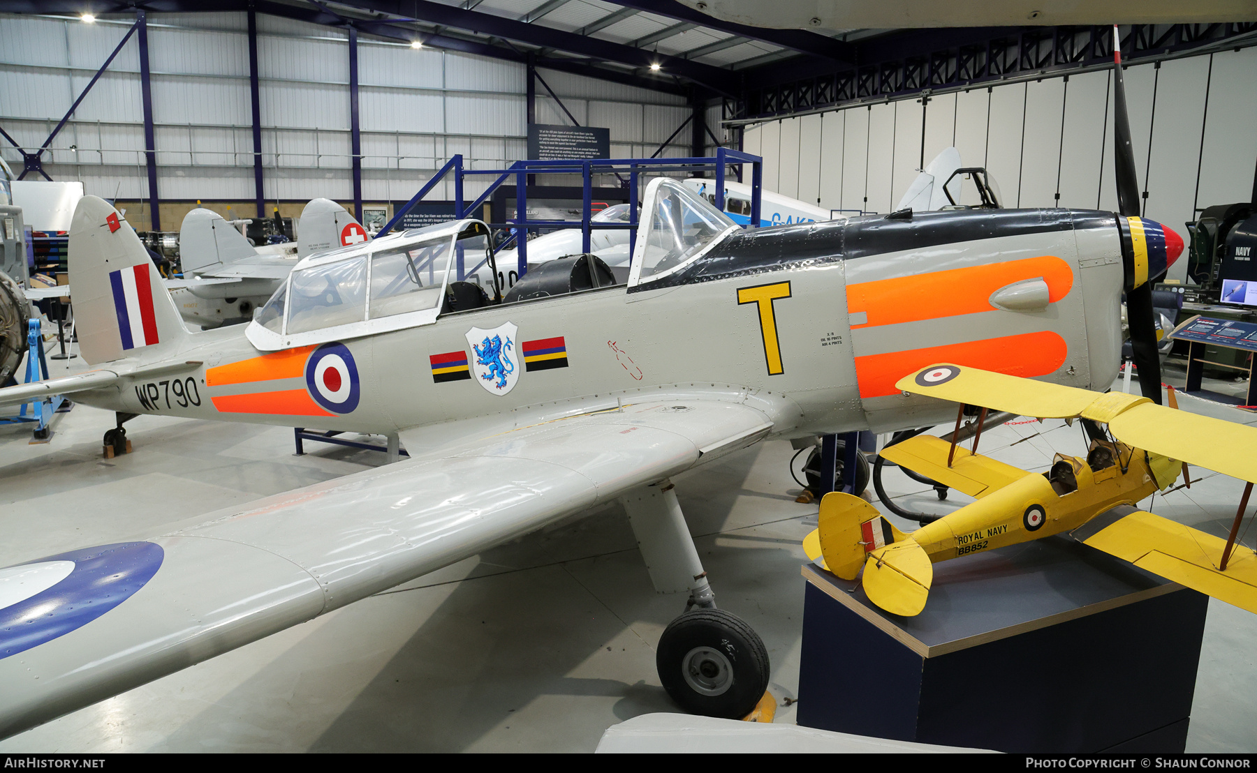 Aircraft Photo of WP790 | De Havilland Canada DHC-1 Chipmunk T10 | UK - Air Force | AirHistory.net #829840
