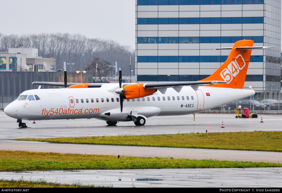 Aircraft Photo of M-ABEG | ATR ATR-72-202 | Fly540 | AirHistory.net #829888