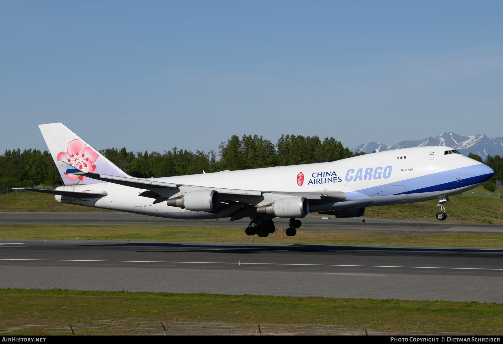 Aircraft Photo of B-18725 | Boeing 747-409F/SCD | China Airlines Cargo | AirHistory.net #829900