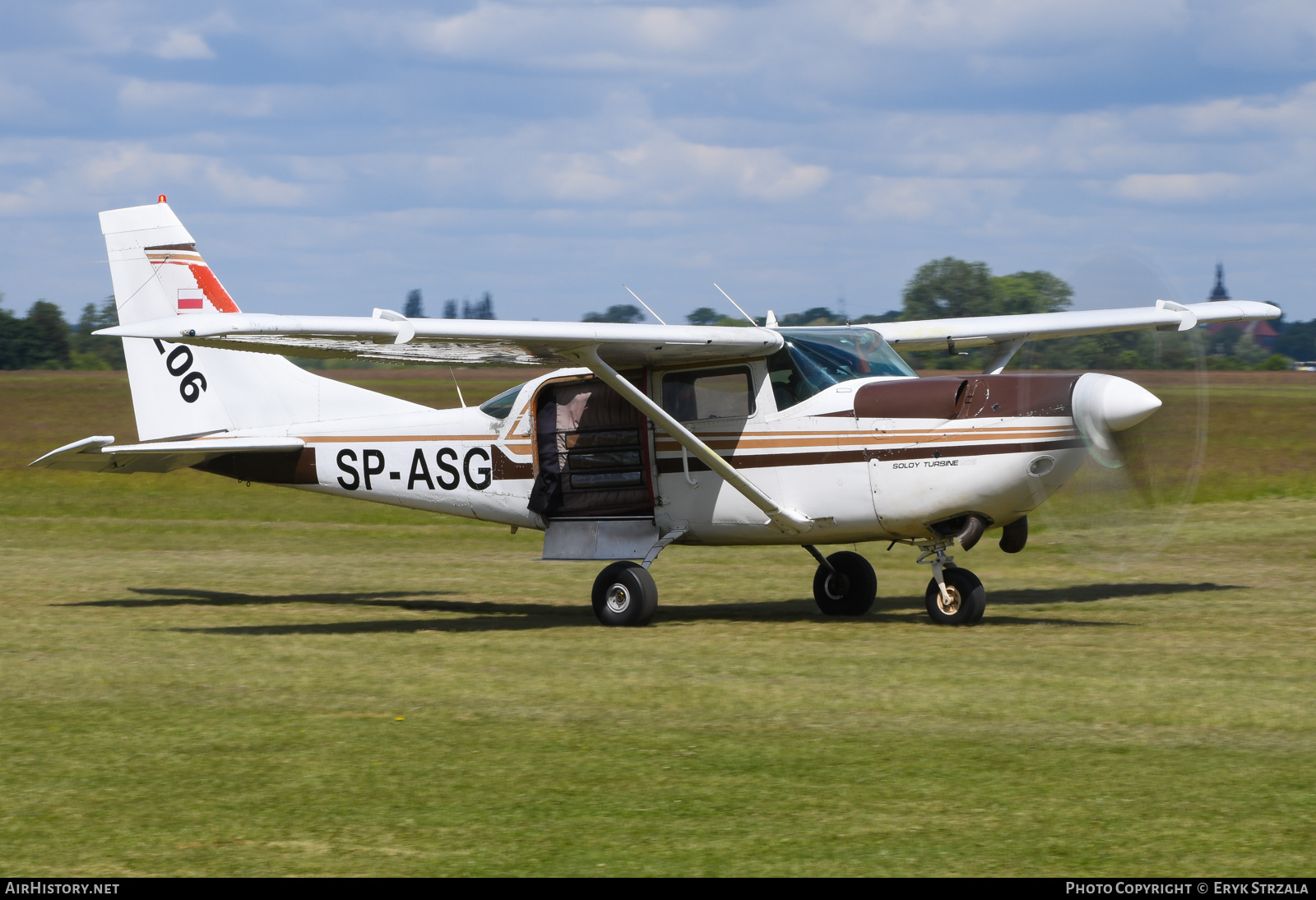 Aircraft Photo of SP-ASG | Cessna TU206G/Soloy Turbine 206 | AirHistory.net #829903