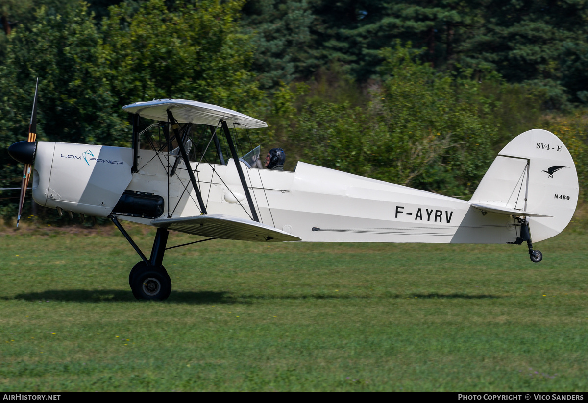 Aircraft Photo of F-AYRV | Stampe-Vertongen SV-4E | AirHistory.net #829907