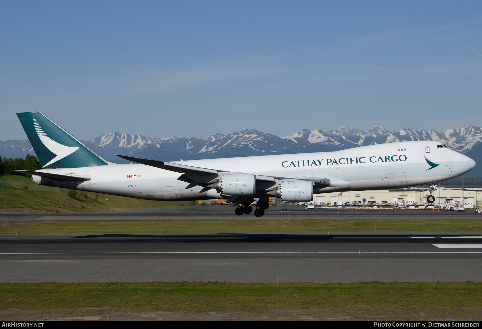 Aircraft Photo of B-LJN | Boeing 747-867F/SCD | Cathay Pacific Airways Cargo | AirHistory.net #829915