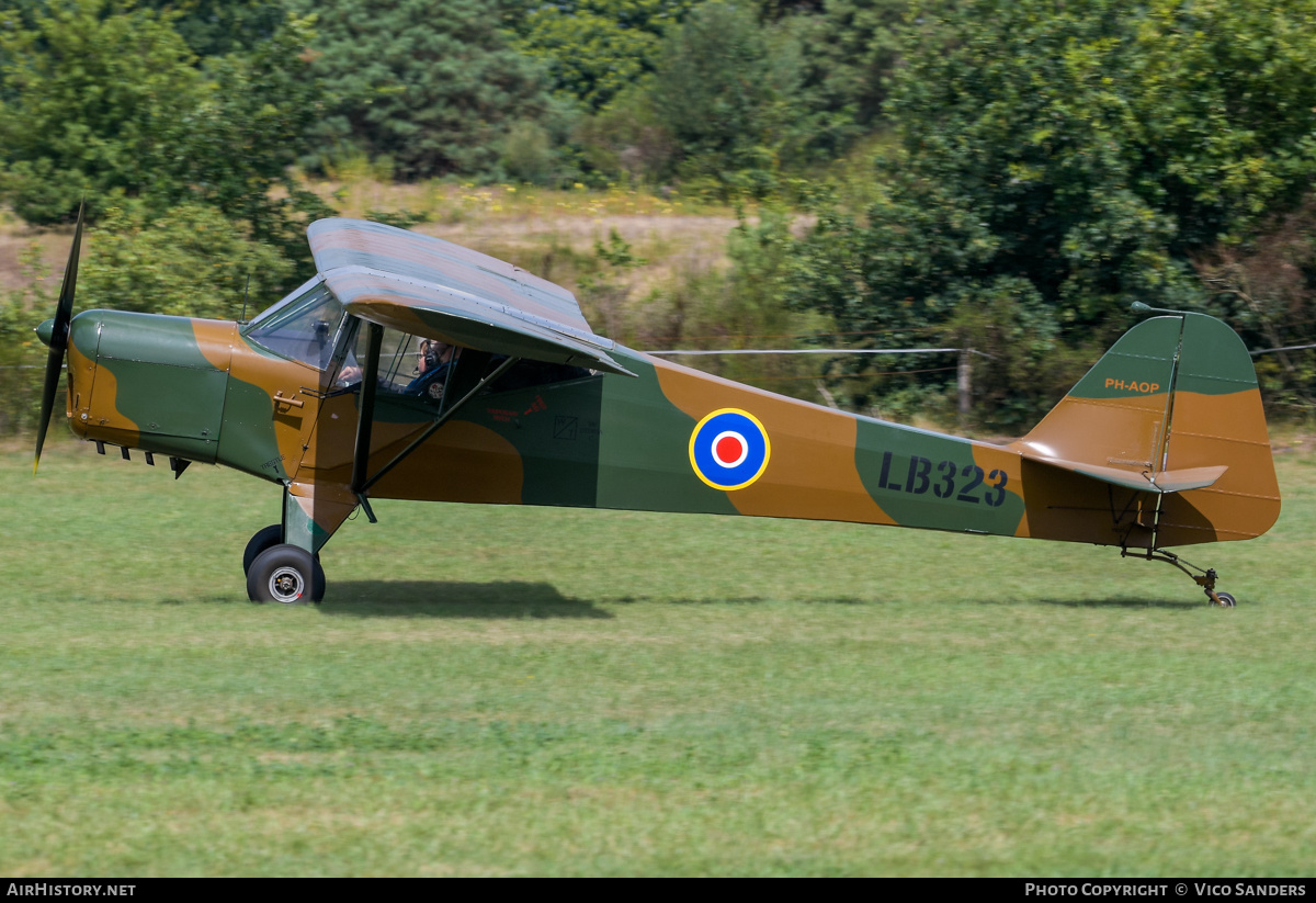 Aircraft Photo of PH-AOP / LB323 | Taylorcraft Plus D | UK - Air Force | AirHistory.net #829928