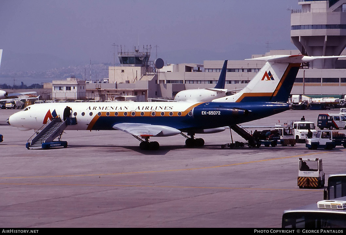 Aircraft Photo of EK-65072 | Tupolev Tu-134A-3 | Armenian Airlines | AirHistory.net #829933