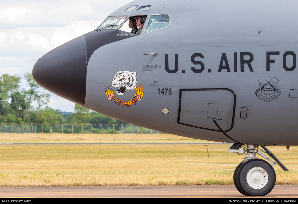 Aircraft Photo of 59-1475 / 91475 | Boeing KC-135R Stratotanker | USA - Air Force | AirHistory.net #829955