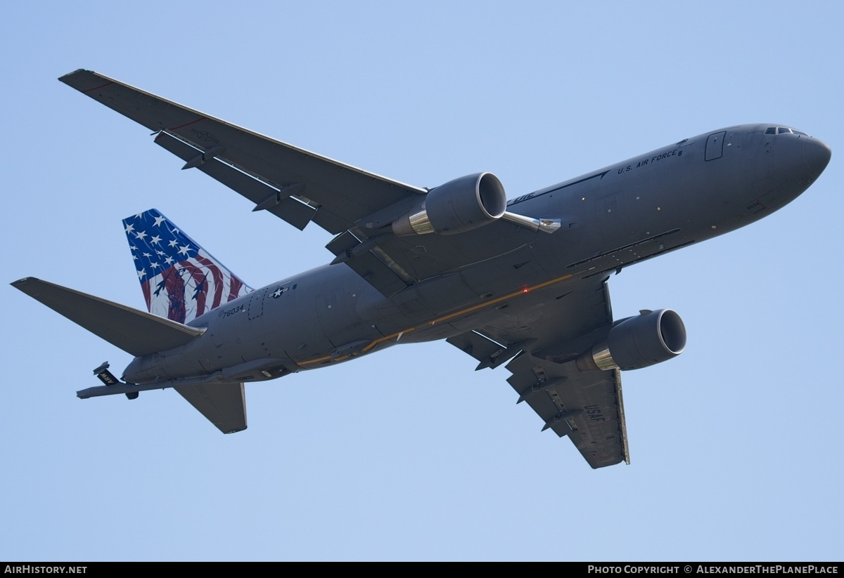 Aircraft Photo of 17-46034 / 76034 | Boeing KC-46A Pegasus (767-2C) | USA - Air Force | AirHistory.net #829957